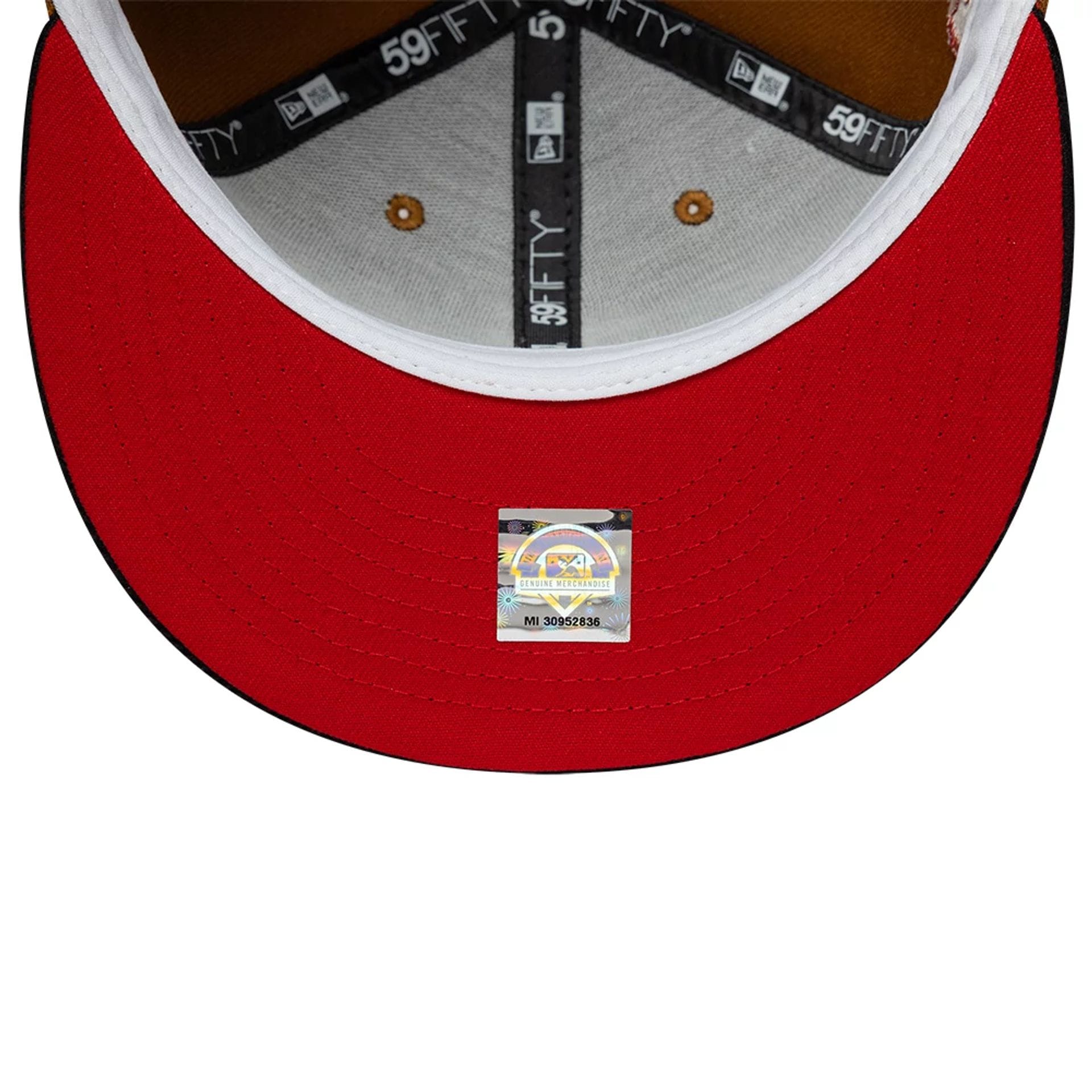 Pictured is this MiLB Hometown Buffalo Bisons 59FIFTY Fitted cap in brown. 2