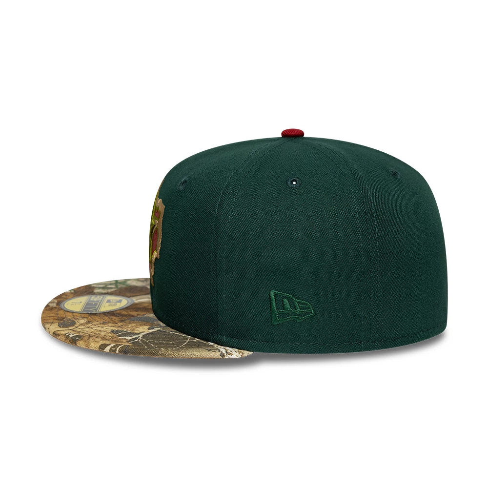 Pictured is this MLB Cooperstown Houston Astros 59FIFTY Fitted cap in green. 7
