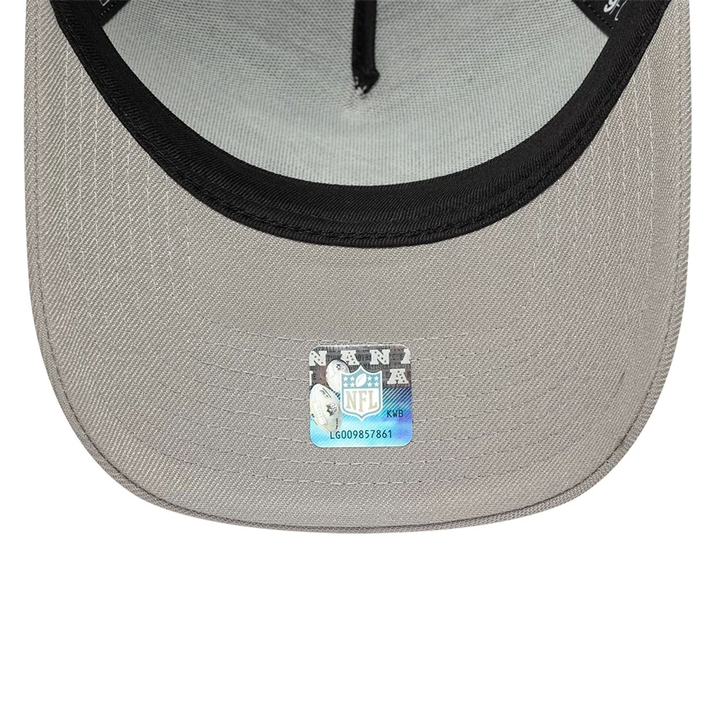 This is a Miami Dolphins NFL Grey 9FORTY A-Frame Adjustable Cap 7