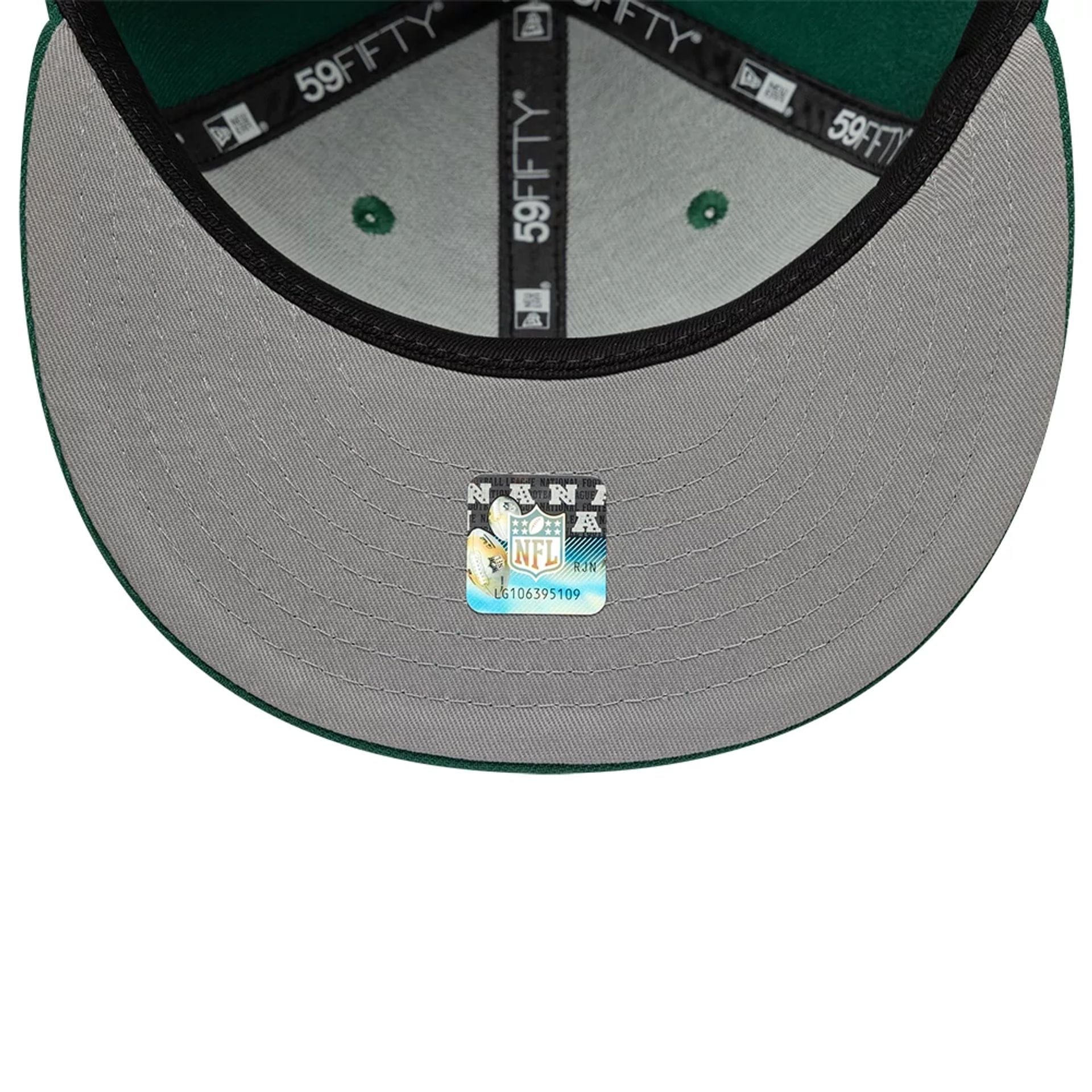 This is a New York Jets NFL Green 59FIFTY Fitted Cap 2