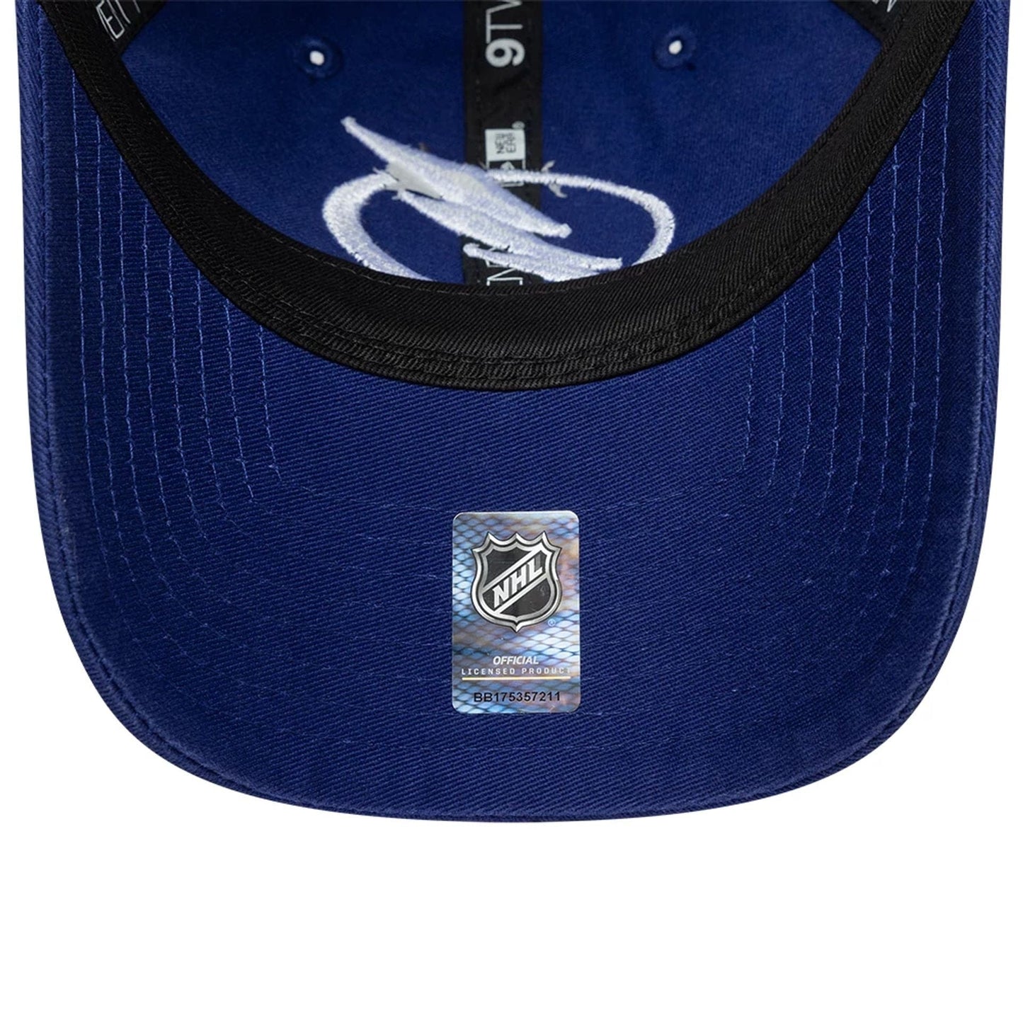 This is a Tampa Bay Lightning NHL Dark Blue 9TWENTY Adjustable Cap 7