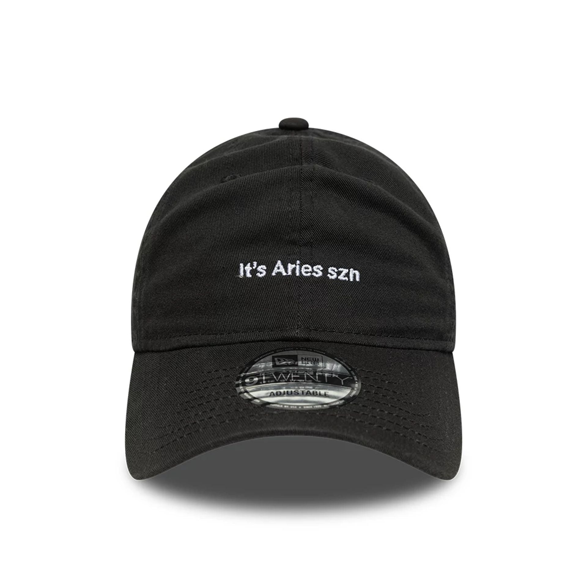 This is a New Era Zodiac Aries Black 9TWENTY Adjustable Cap 2