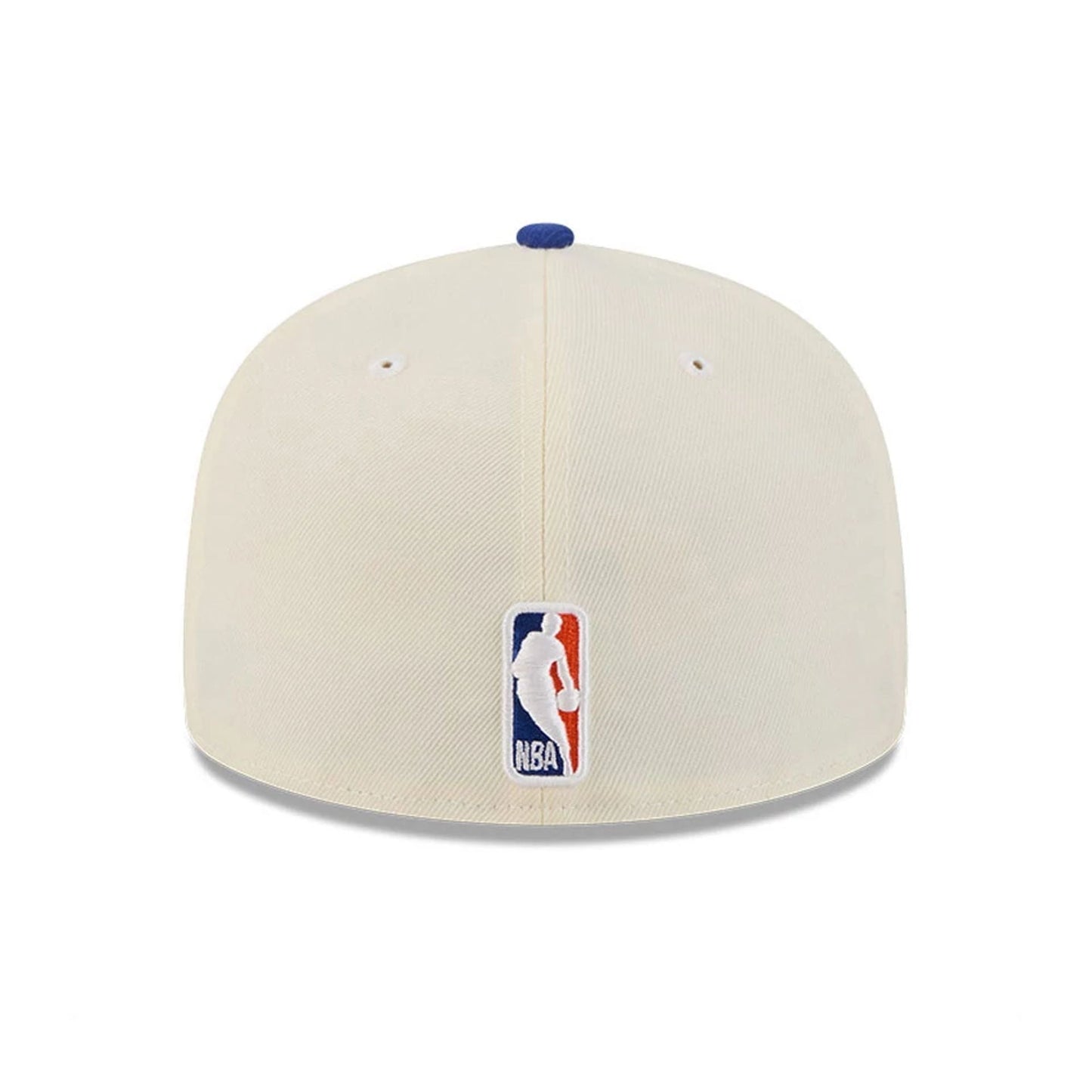 This is a New York Knicks NBA White 59FIFTY Fitted Cap 7