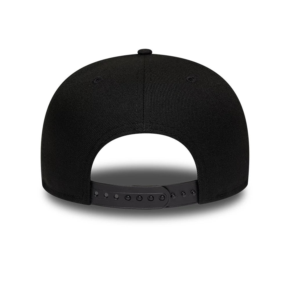 Pictured is this MiLB Pinwheel Lake Elsinore Storm 9FIFTY Snapback cap in black. 7