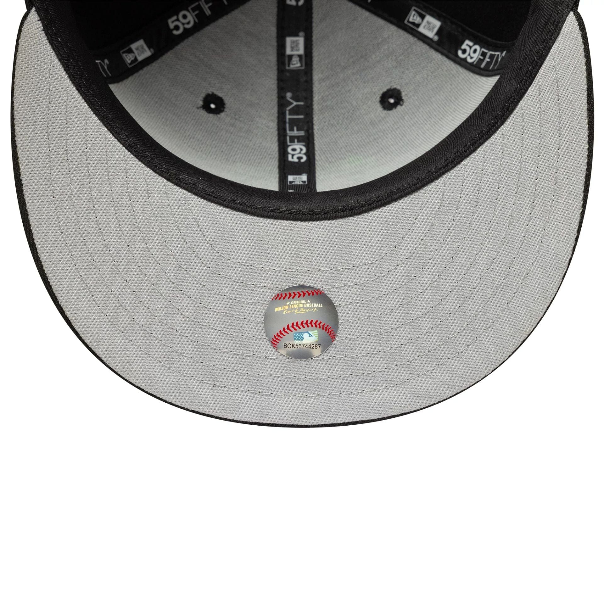 This is a LA Dodgers MLB Spider Black 59FIFTY Fitted Cap 2