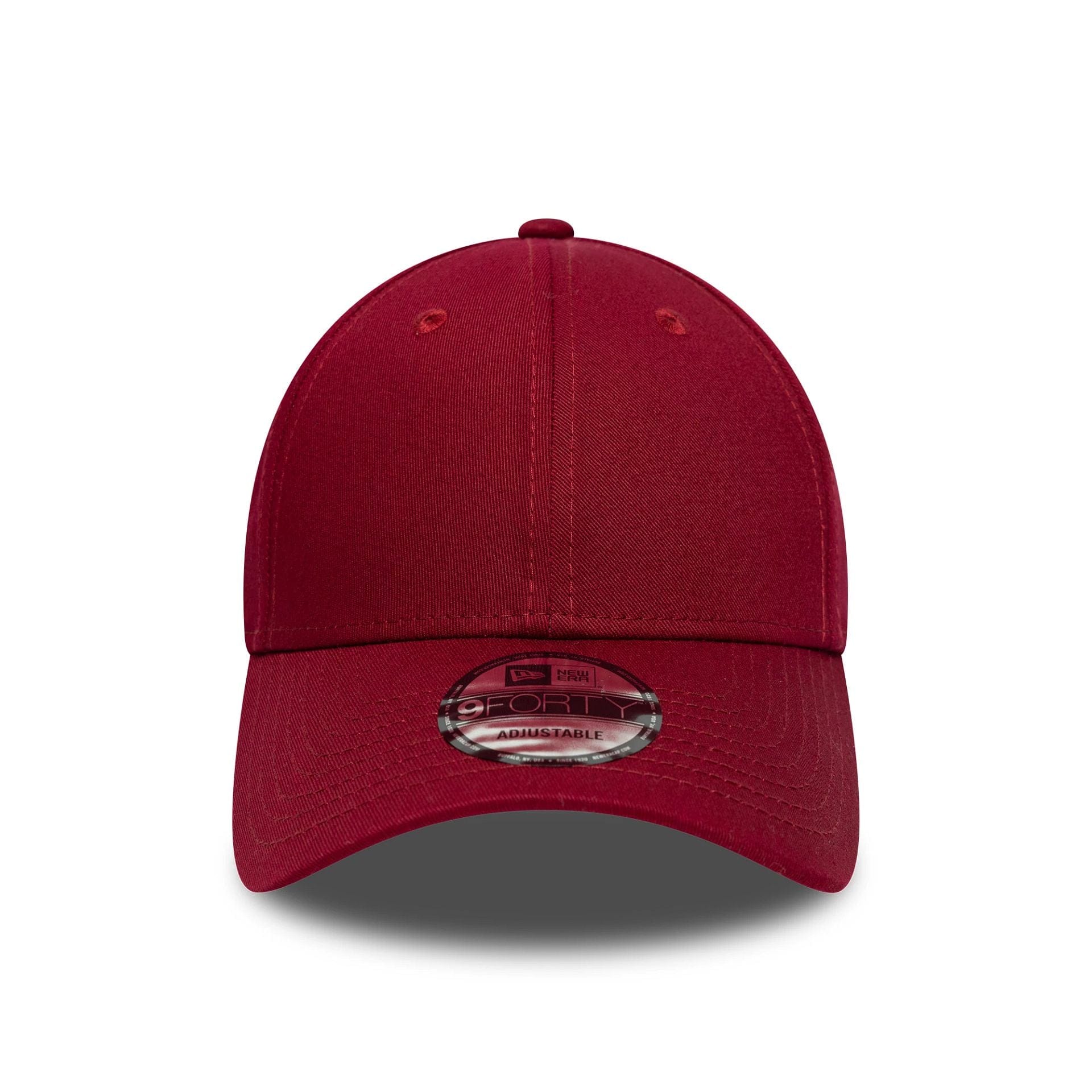 This is a New Era Red 9FORTY Adjustable Cap 2