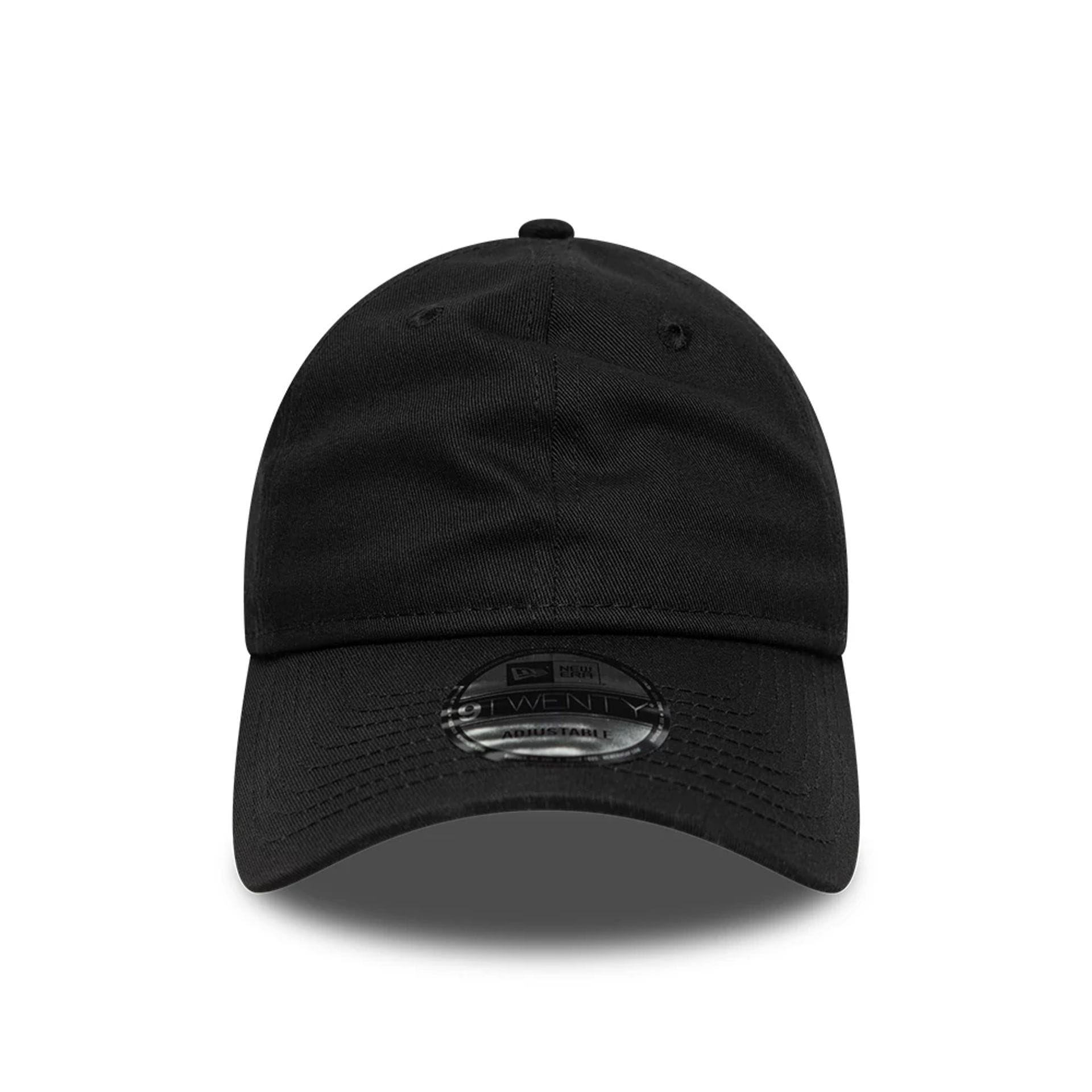 This is a New Era Black 9TWENTY Adjustable Cap 2