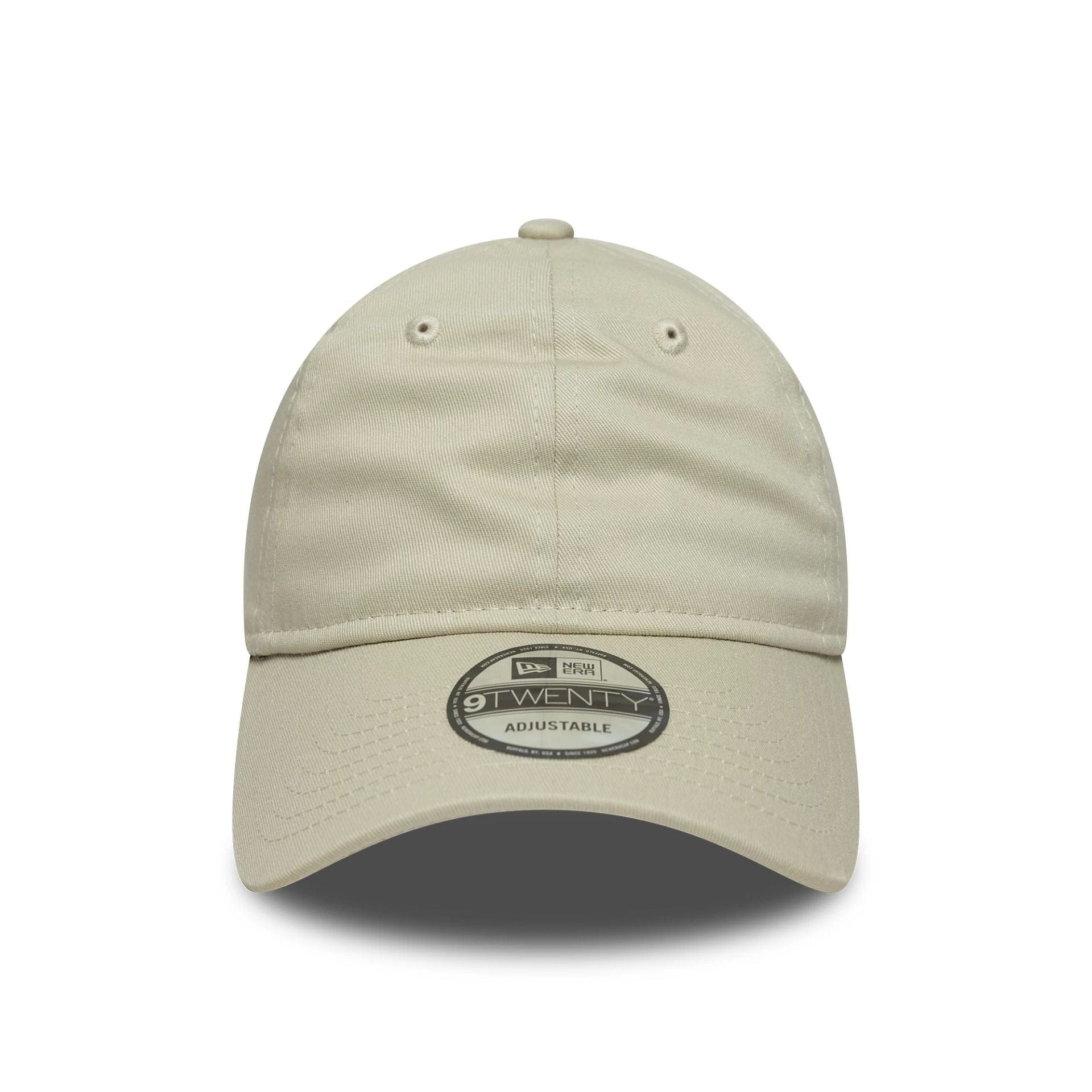 This is a New Era Beige 9TWENTY Adjustable Cap 2