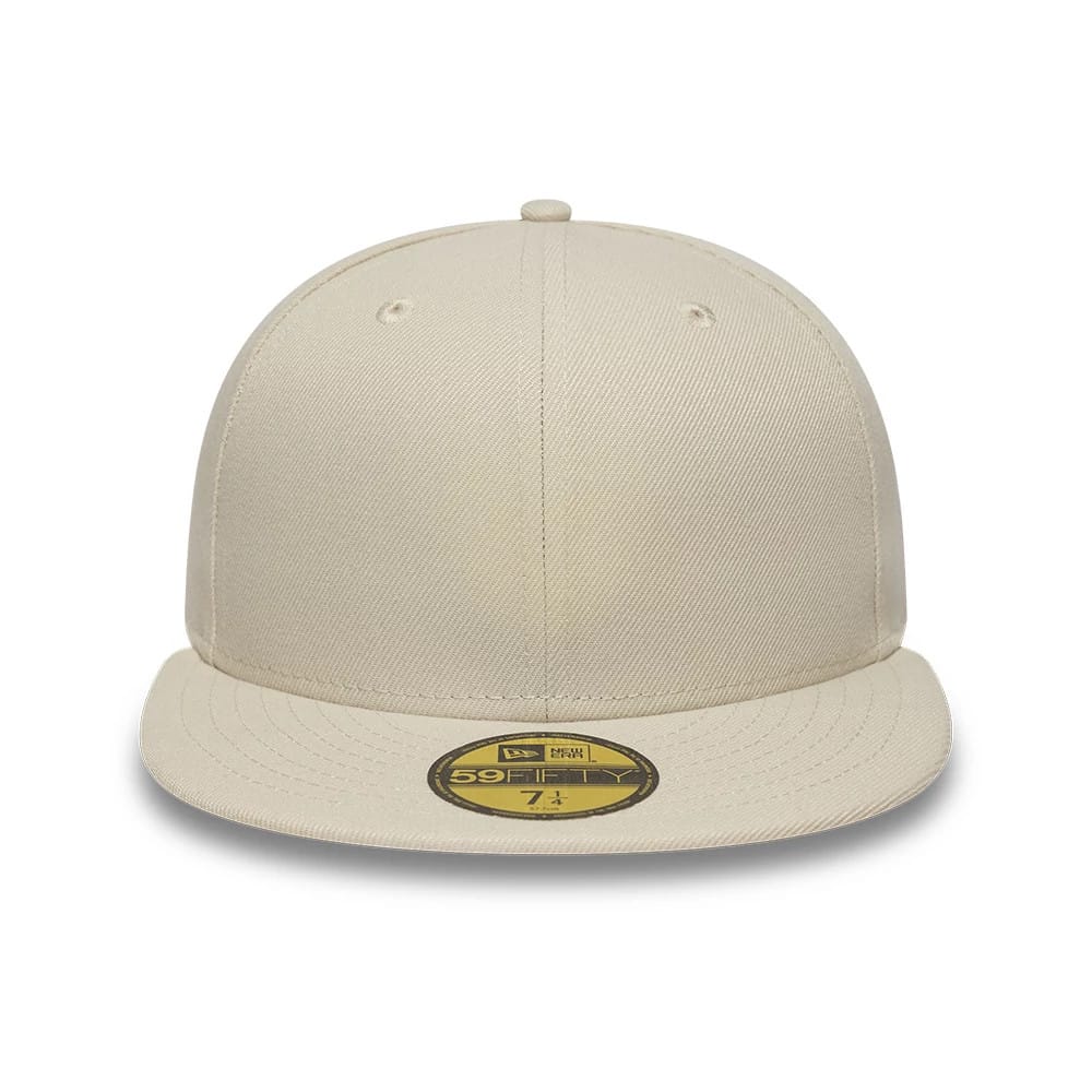 This is a New Era Beige 59FIFTY Fitted Cap 2