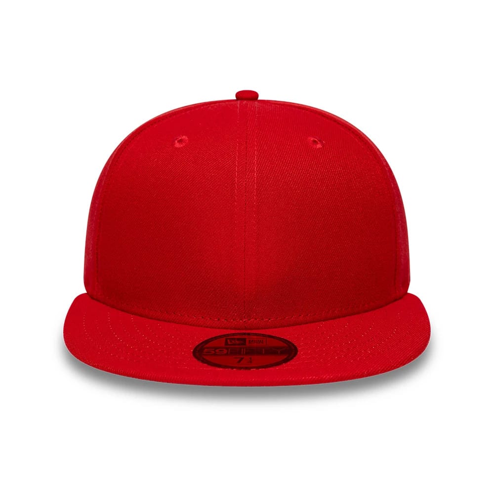 This is a New Era Red 59FIFTY Fitted Cap 3