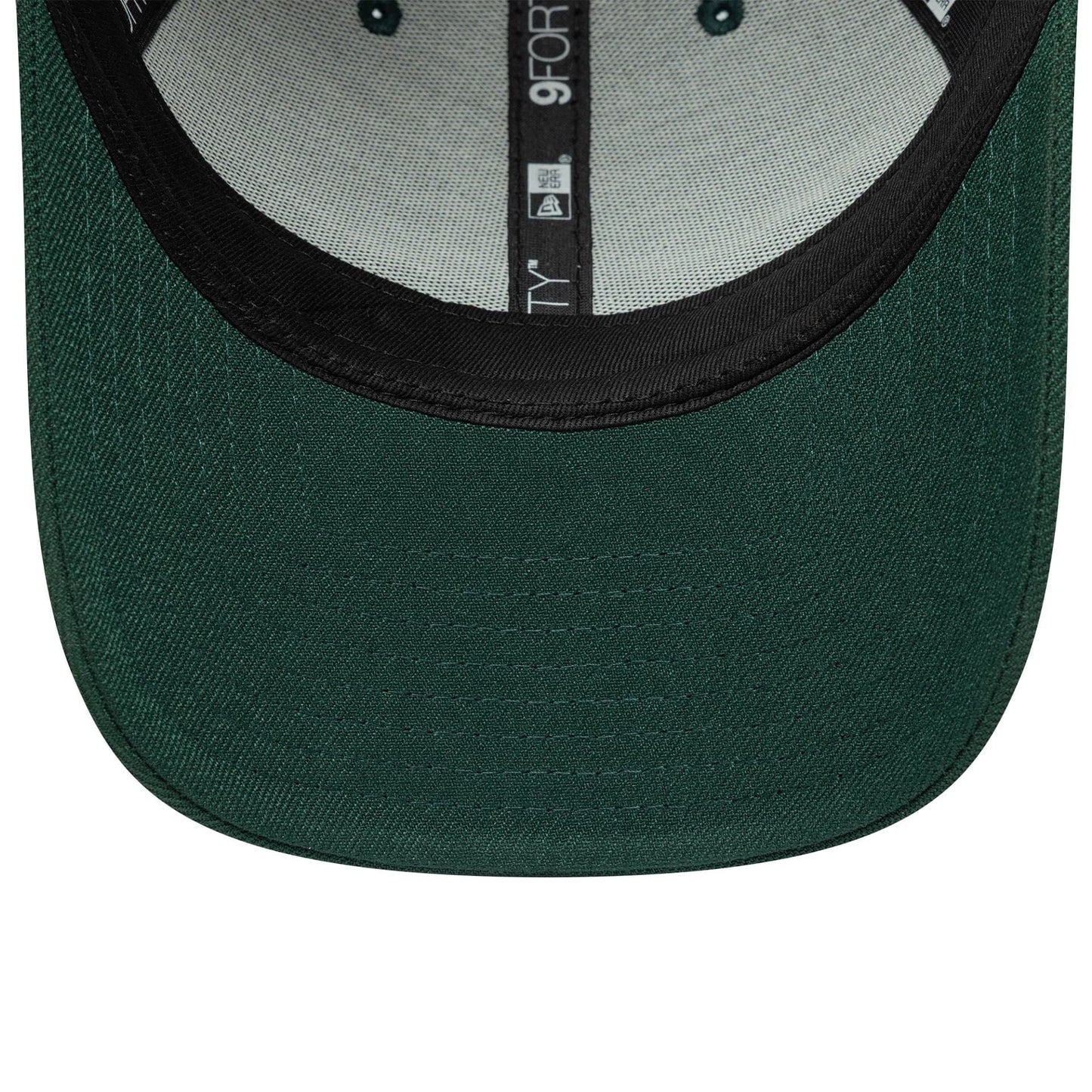 This is a New Era Dark Green 9FORTY Trucker Adjustable Cap 7