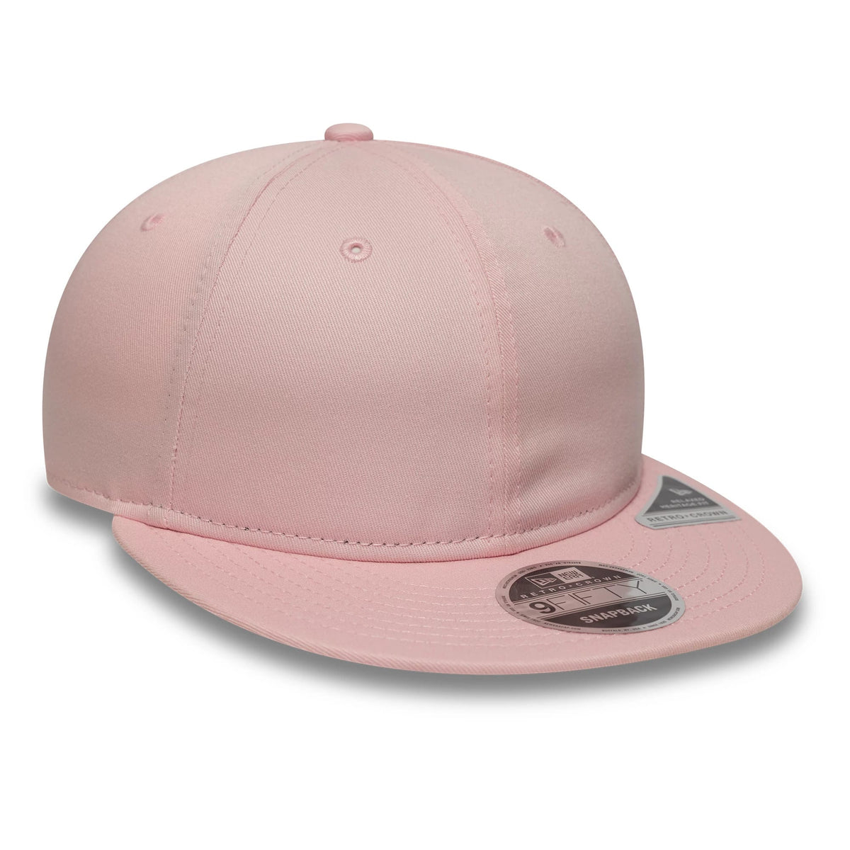 This is a New Era Pink Retro Crown 9FIFTY Snapback Adjustable Cap 3