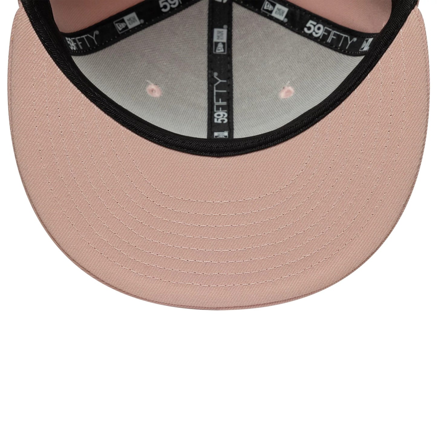 This is a New Era Blank Pink 59FIFTY Fitted Cap 7