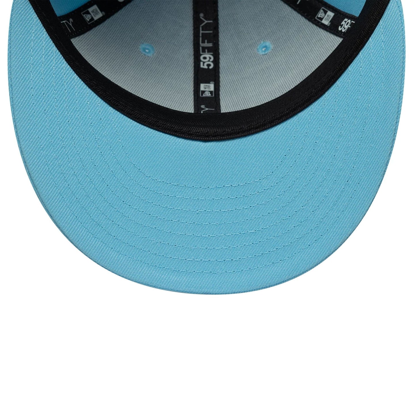 This is a New Era Pastel Blue Low Profile 59FIFTY Fitted Cap 7
