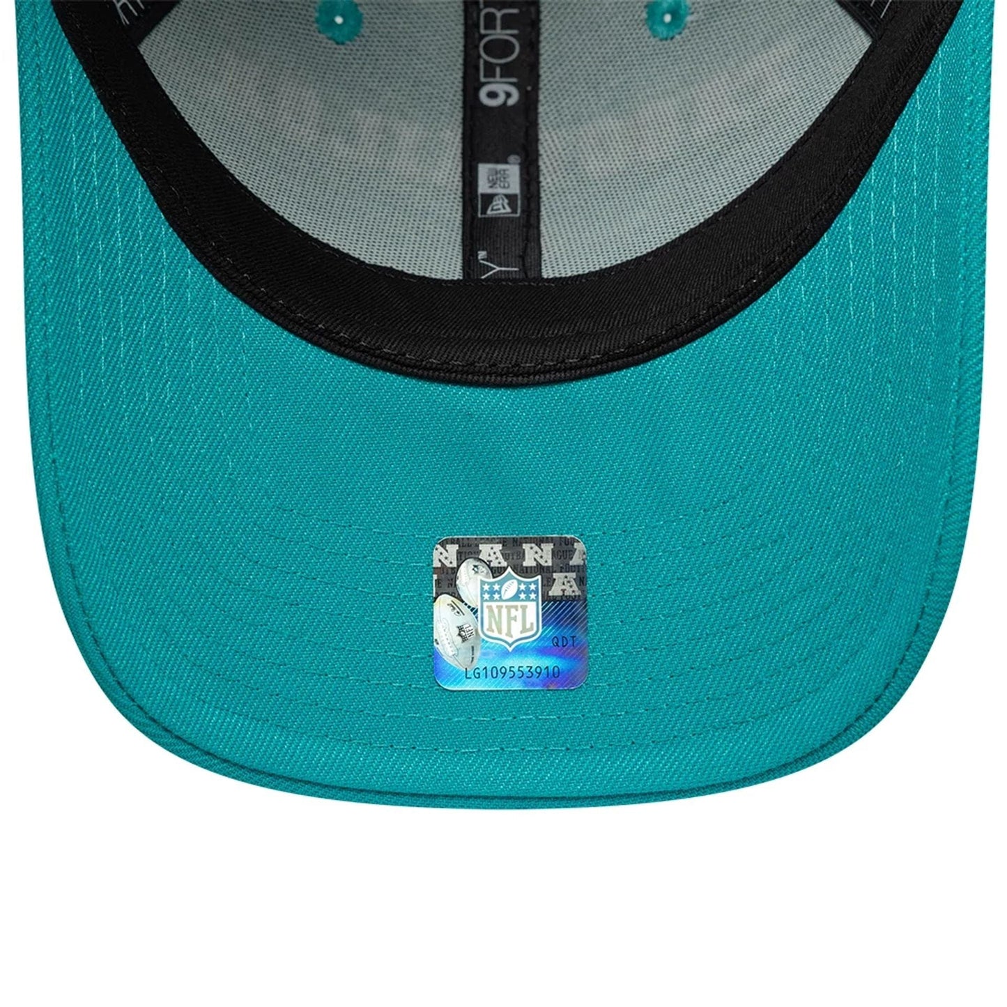 This is a Miami Dolphins NFL Tua Tagovailoa Turquoise 9FORTY Adjustable Cap 7