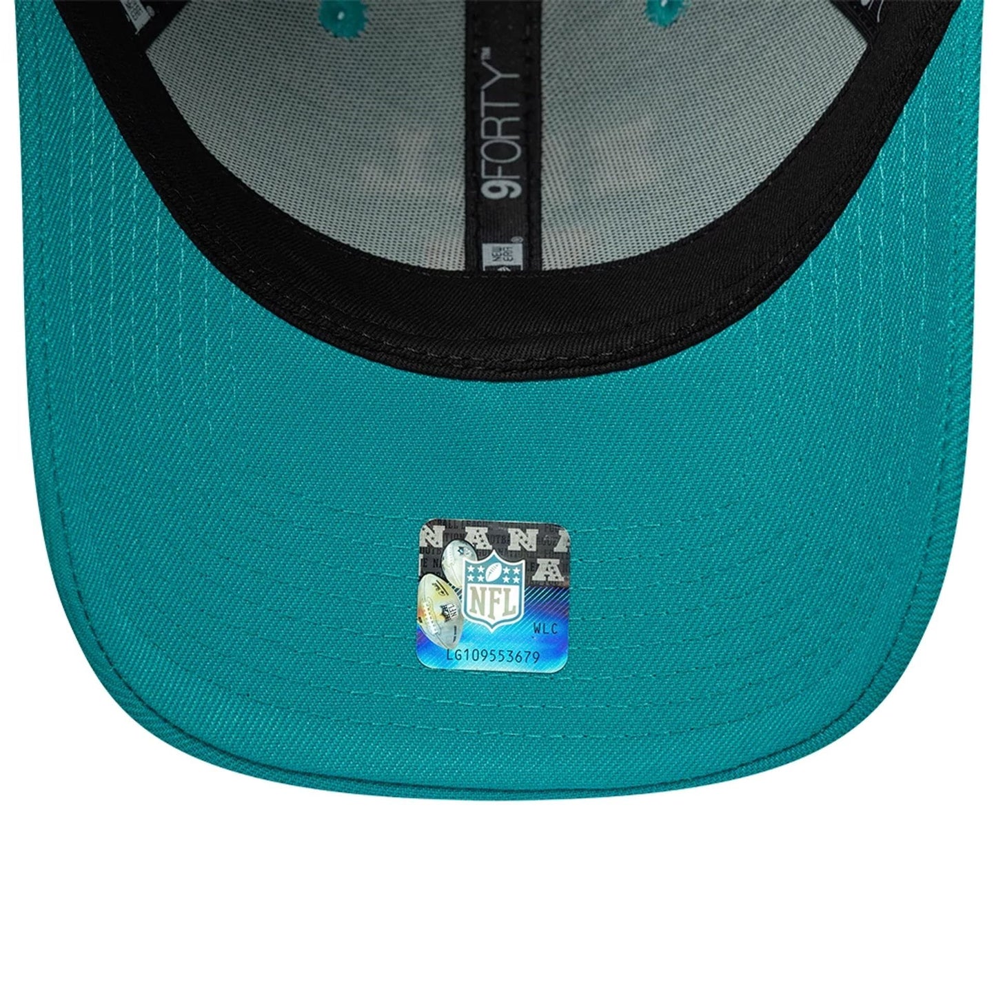 This is a Miami Dolphins NFL Tyreek Hill Turquoise 9FORTY Adjustable Cap 7