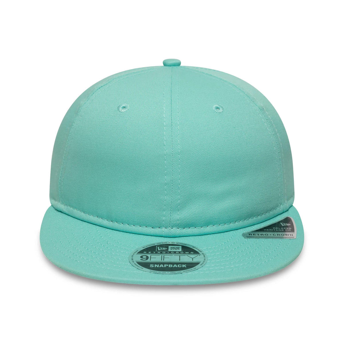 This is a New Era Turquoise Retro Crown 9FIFTY Snapback Adjustable Cap 2