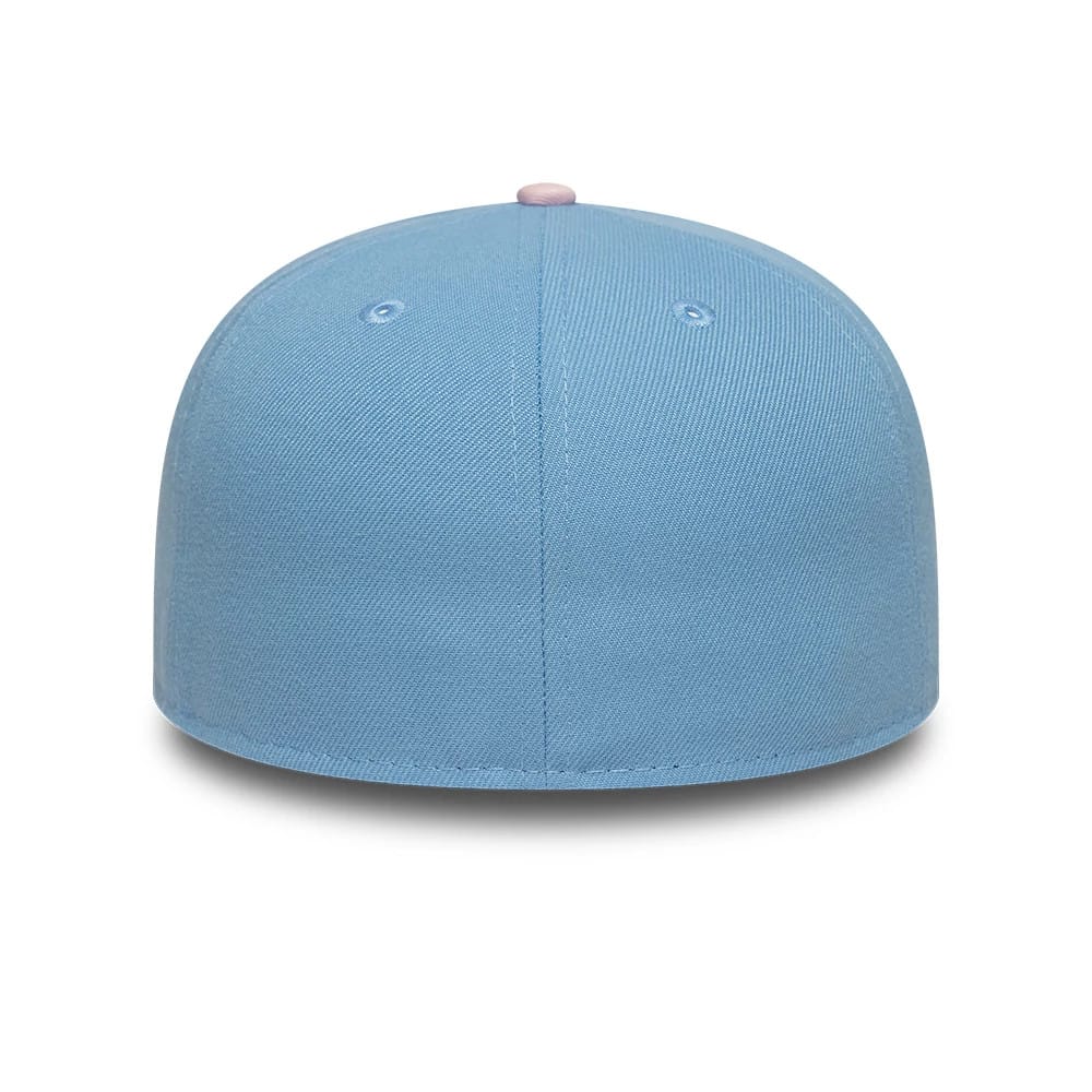 This is a New Era New York Pastel Blue 59FIFTY Fitted Cap 7