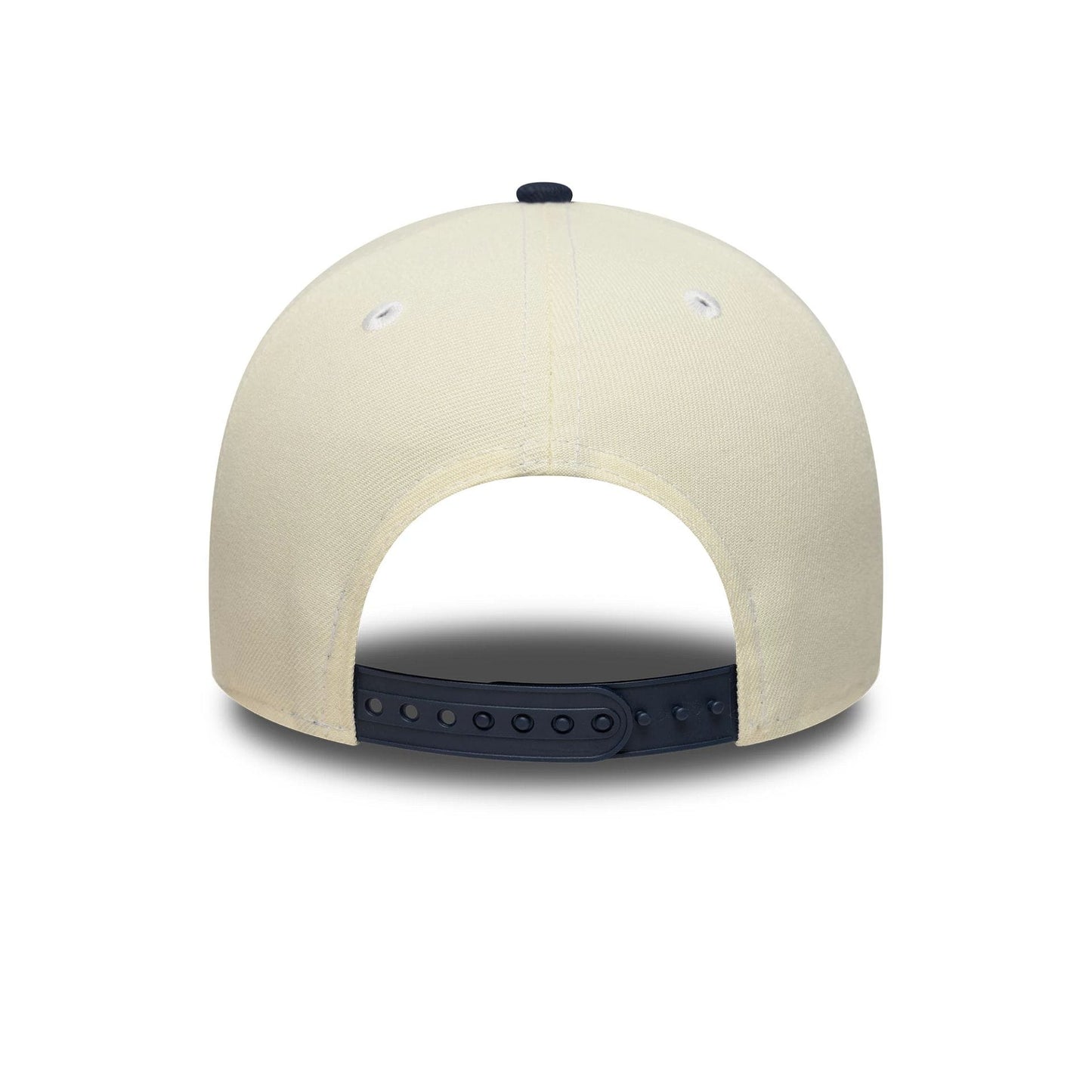 This is a Oakland Athletics MLB Chrome Blue Contrast Cream 9FORTY A-Frame Adjustable Cap 7