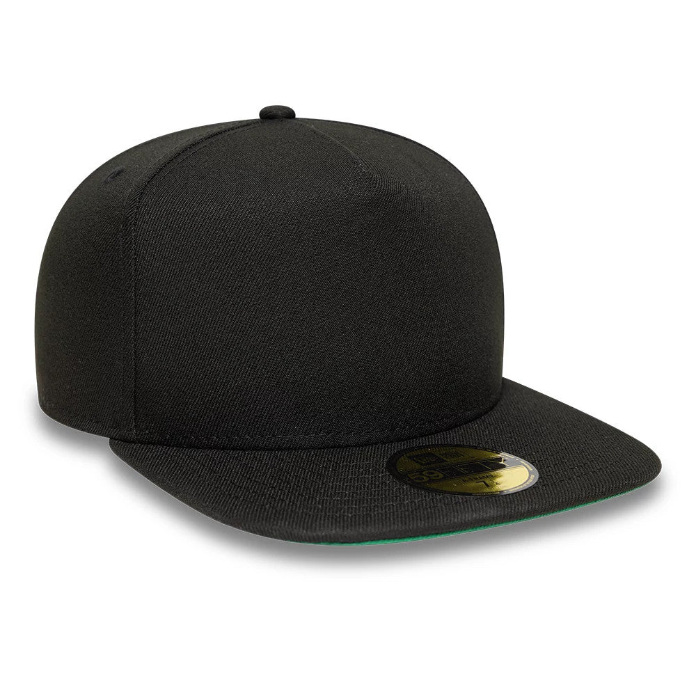 This is a New Era Black 59FIFTY Fitted A-Frame Cap 4