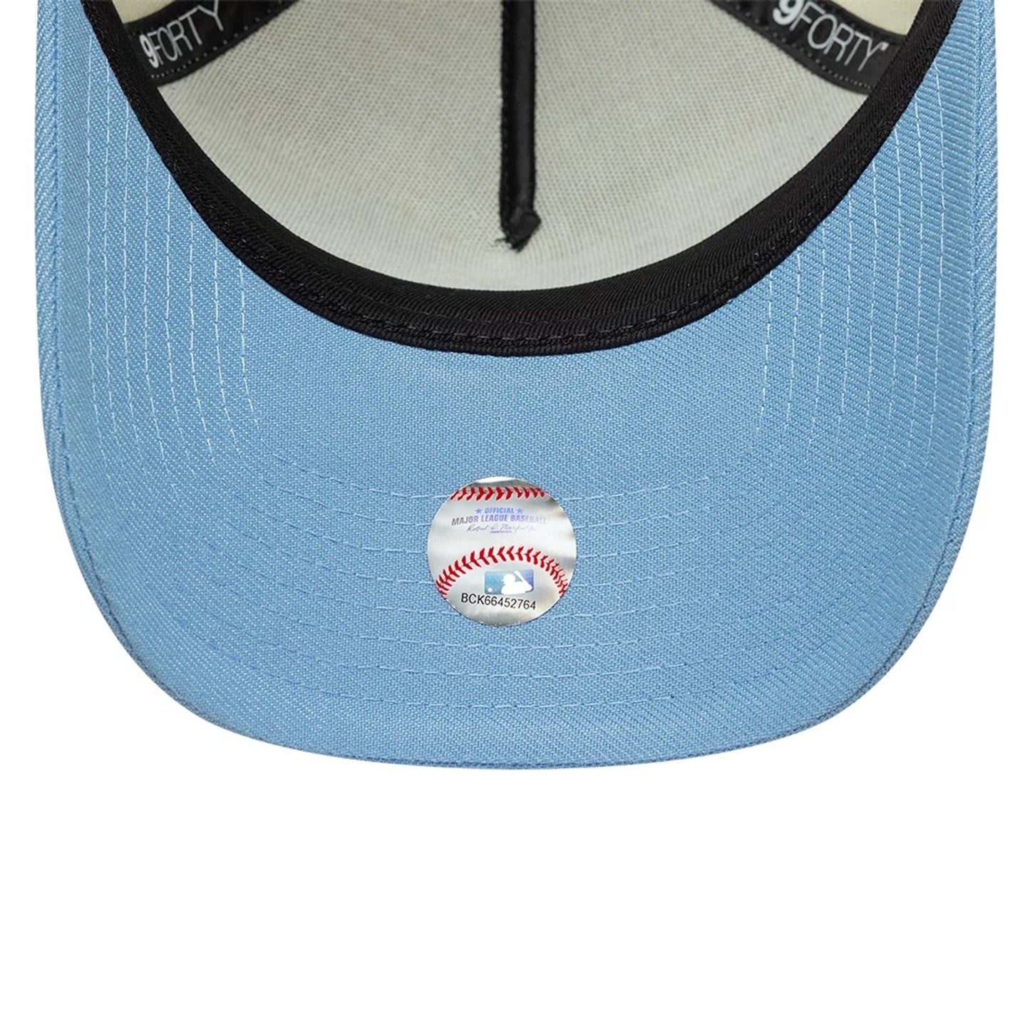 This is a LA Dodgers MLB Pastel Blue 9FORTY A-Frame Adjustable Cap 7