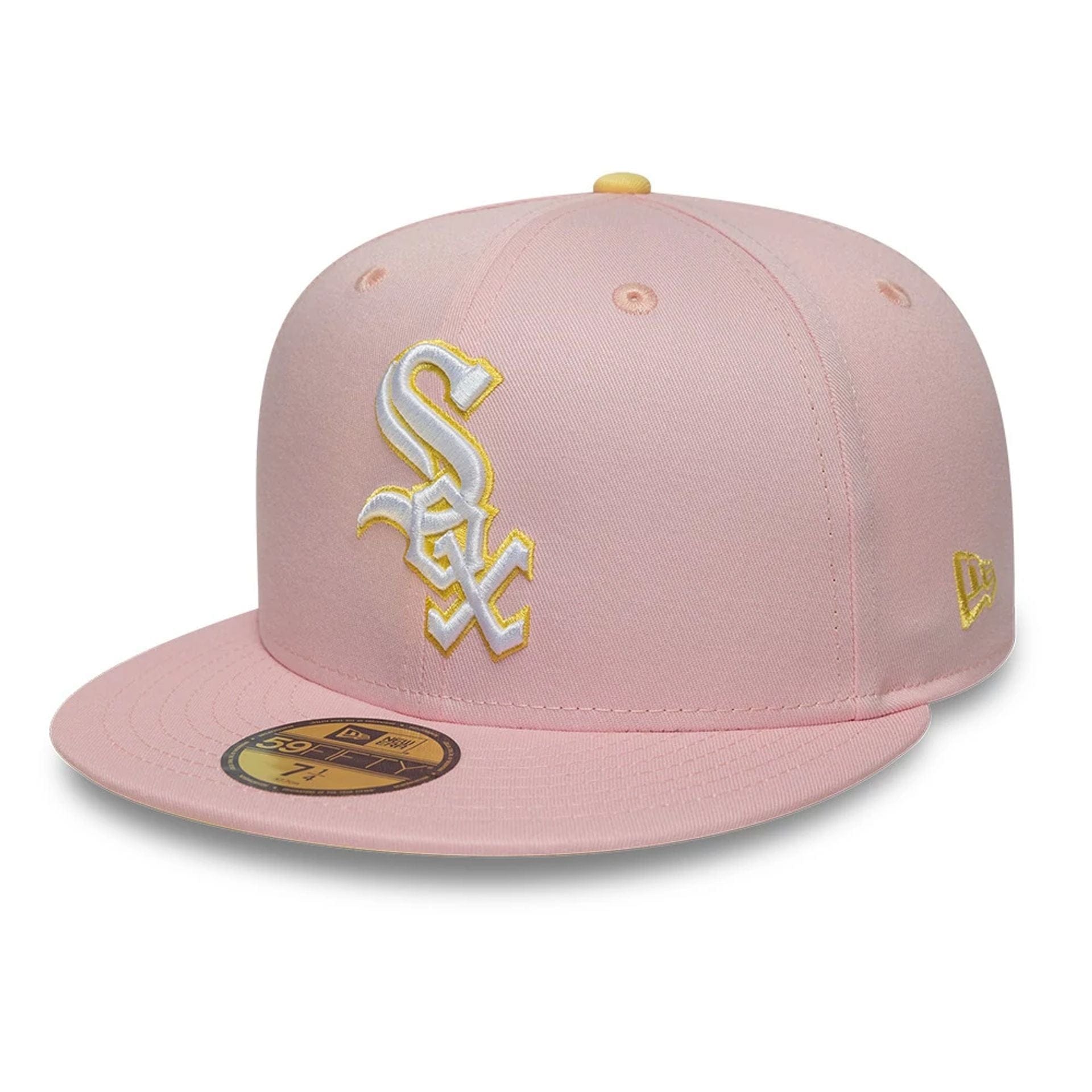 This is a Chicago White Sox MLB Pink 59FIFTY Fitted Cap 1