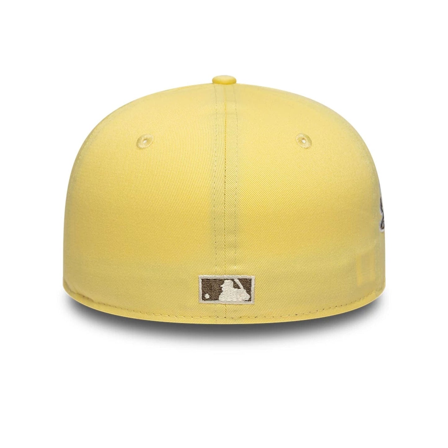 This is a LA Dodgers MLB Pastel Yellow 59FIFTY Fitted Cap 7