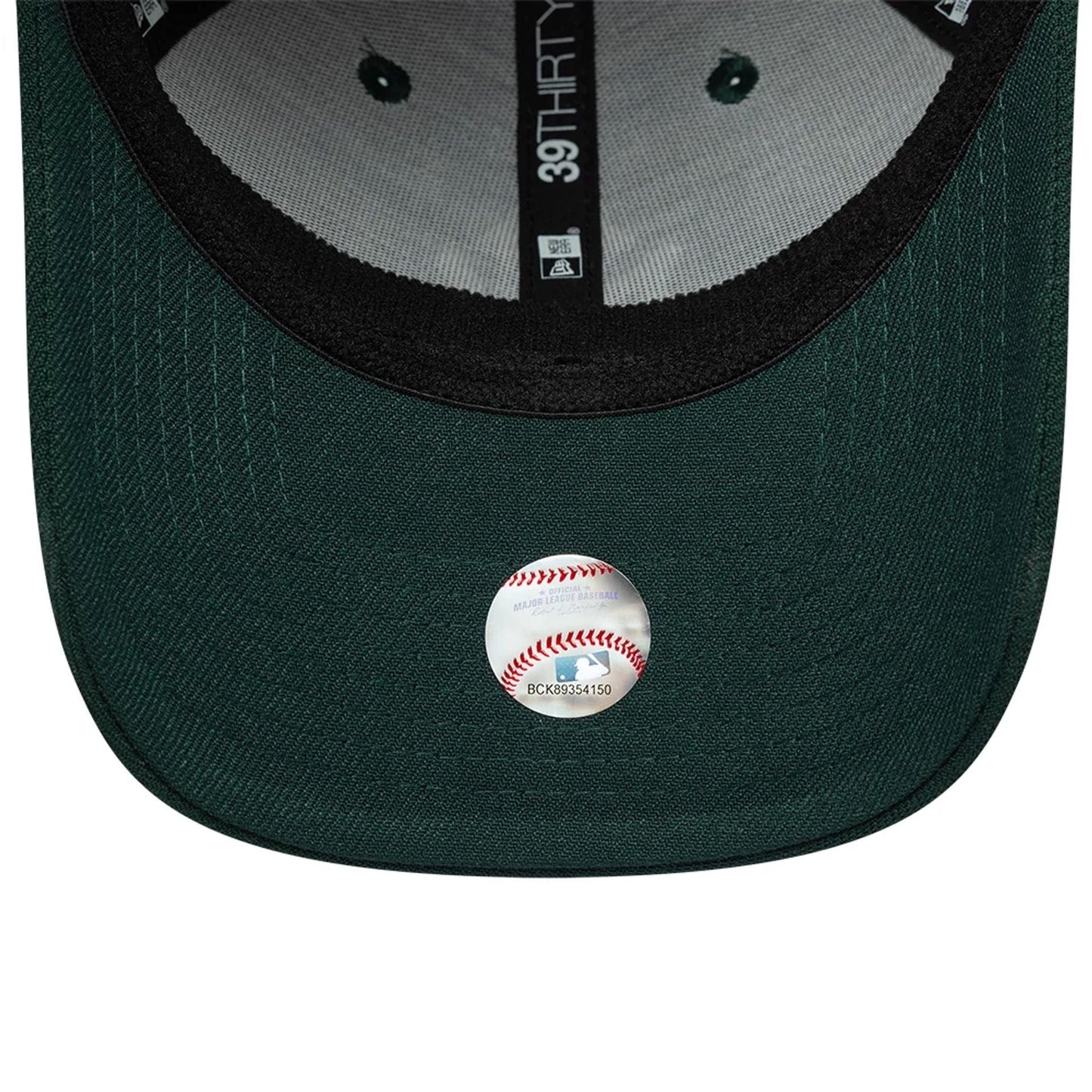 This is a New York Yankees MLB Dark Green 39THIRTY Stretch Fit Cap 7