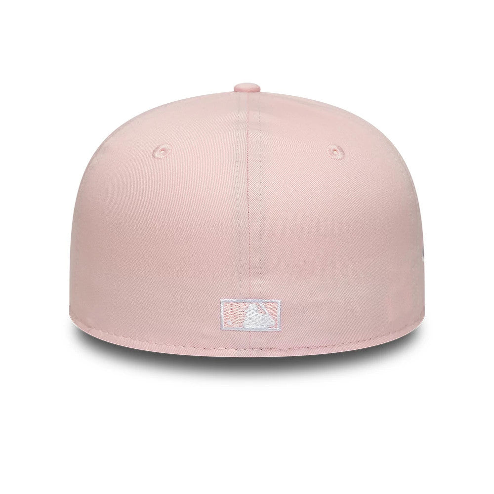 This is a LA Dodgers MLB Pink 59FIFTY Fitted Cap 7