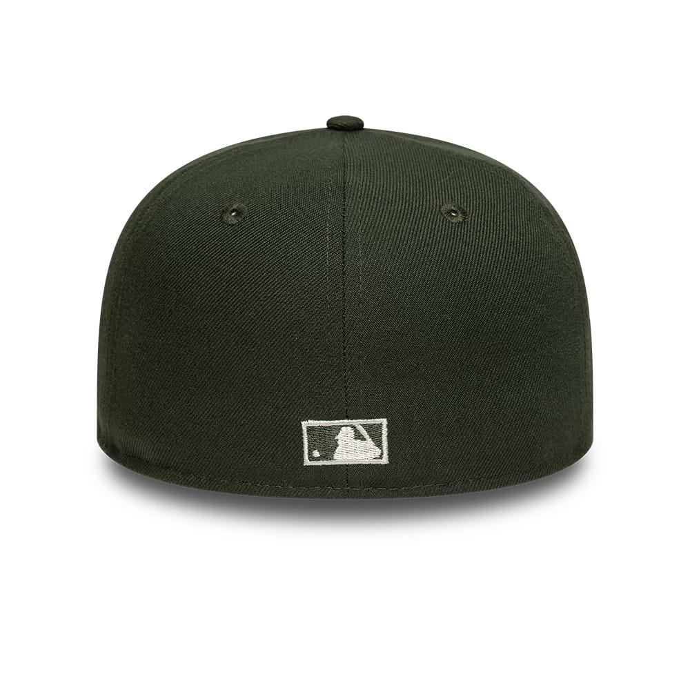 This is a New York Yankees MLB Dark Green 59FIFTY Fitted Cap 7