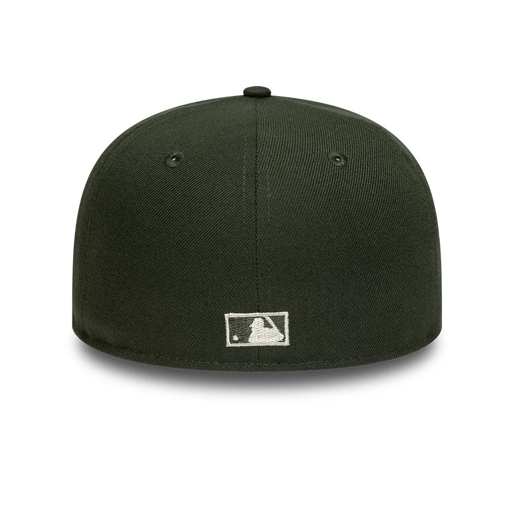 This is a New York Yankees MLB Sidepatch Dark Green 59FIFTY Fitted Cap 7