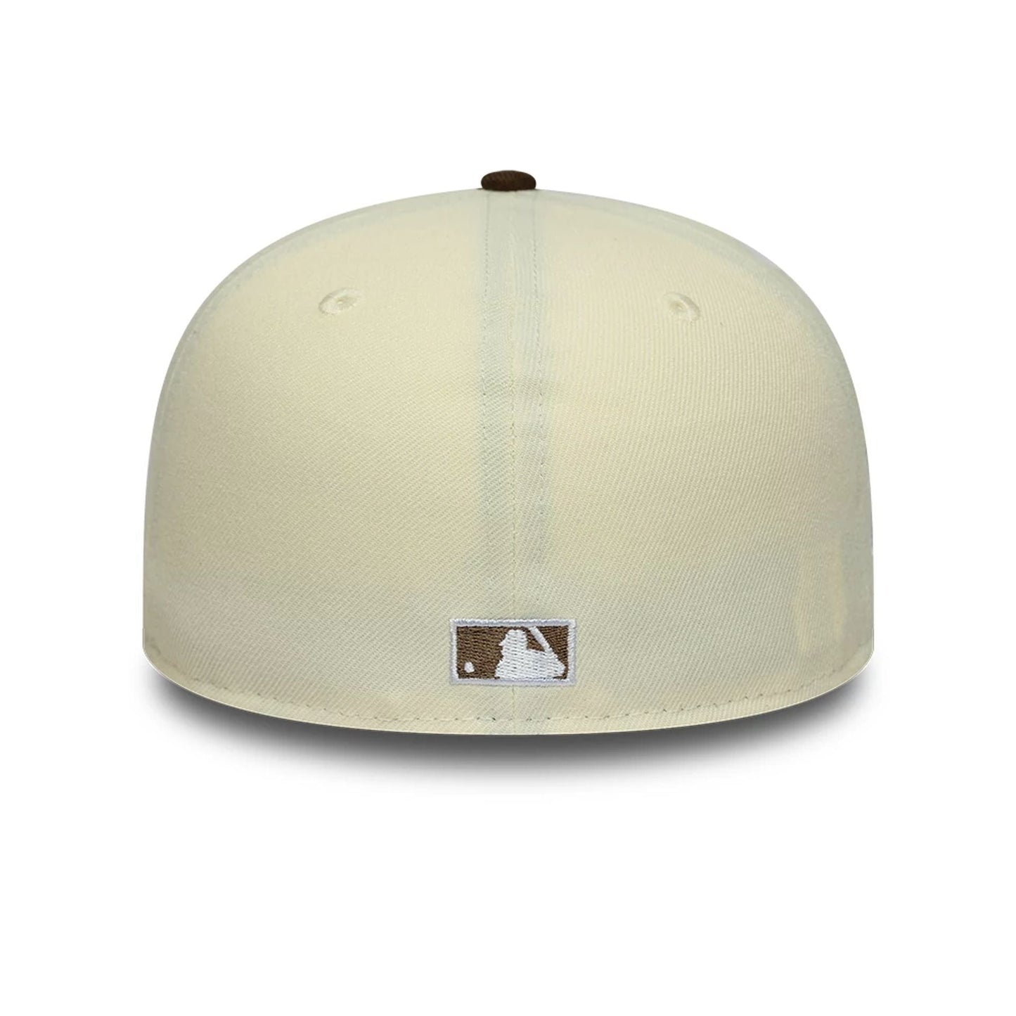 This is a New York Yankees MLB Cream 59FIFTY A-Frame Fitted Cap 7