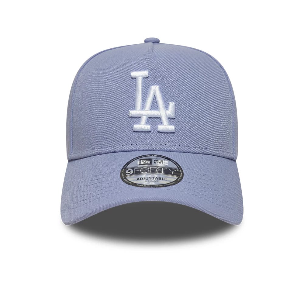 This is a LA Dodgers MLB Pastel Purple 9FORTY A-Frame Adjustable Cap 2