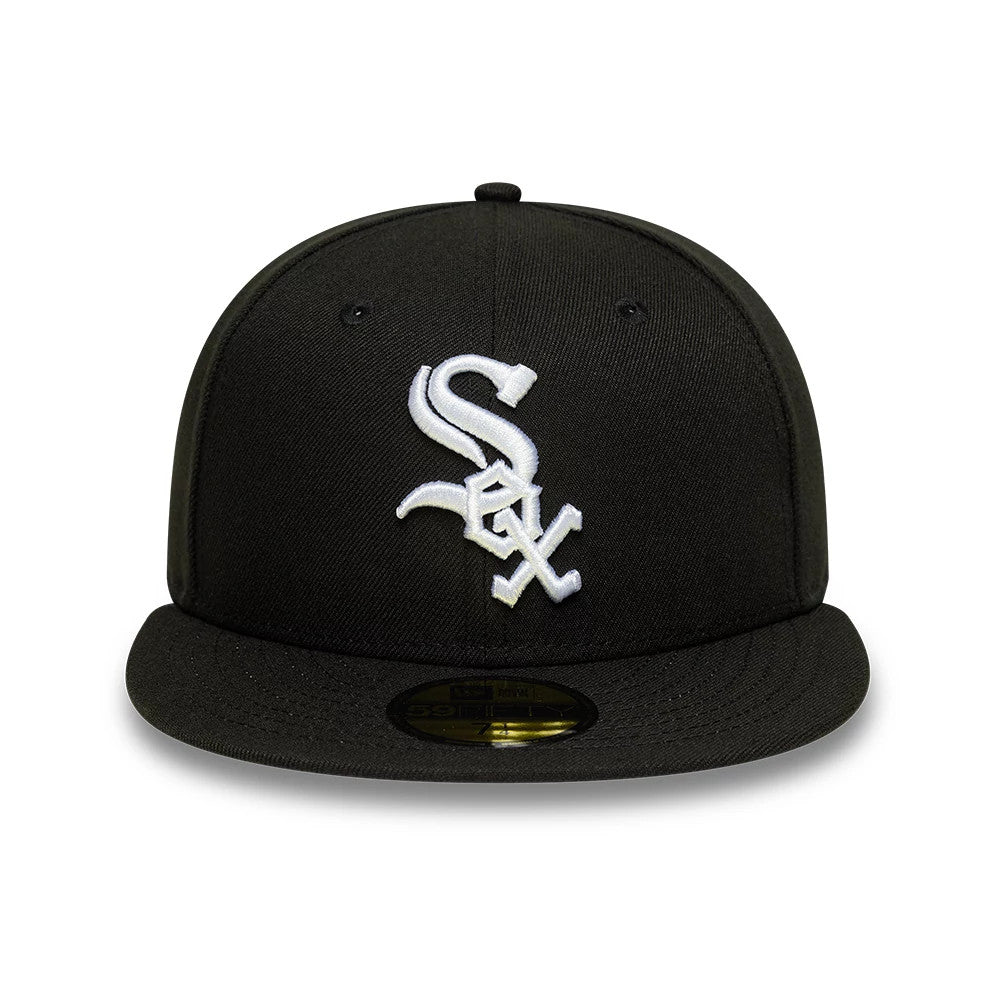 This is a Chicago White Sox MLB Black 59FIFTY Fitted Cap 3