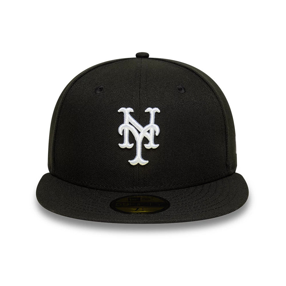 This is a New York Mets MLB Black 59FIFTY Fitted Cap 3