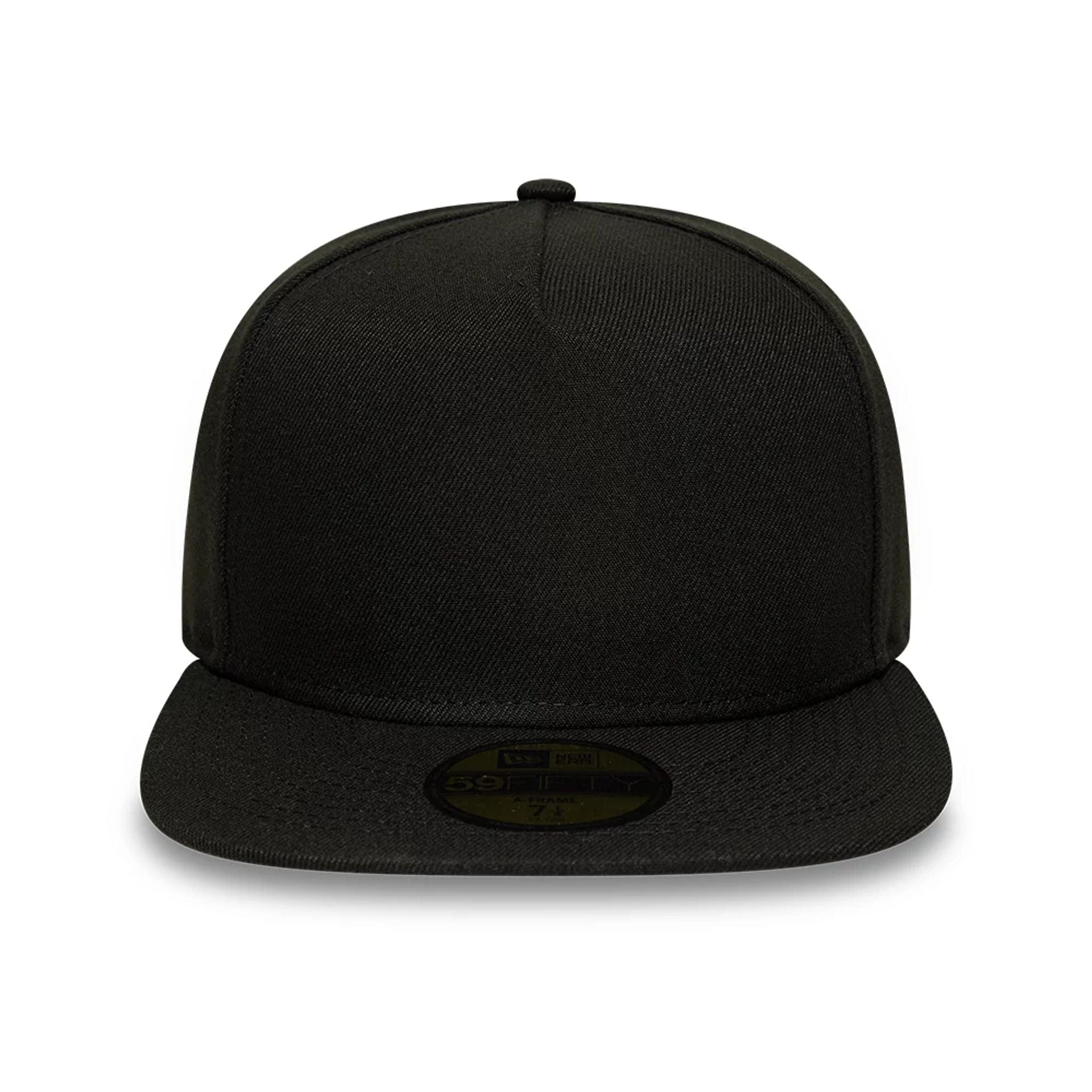 This is a New Era Black 59FIFTY A-Frame Fitted Cap 2