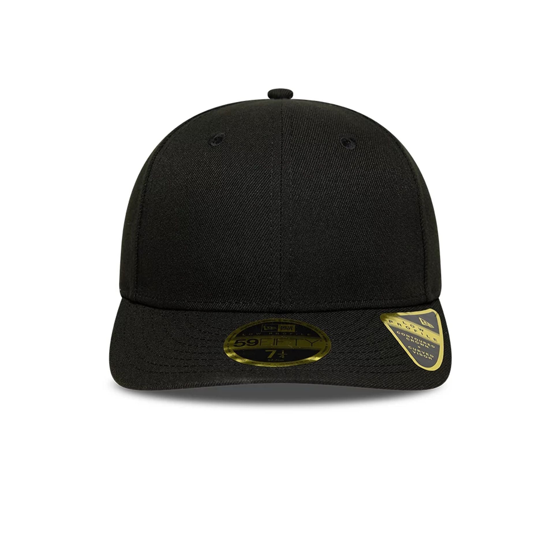 This is a New Era Black Low Profile 59FIFTY Fitted Cap 2