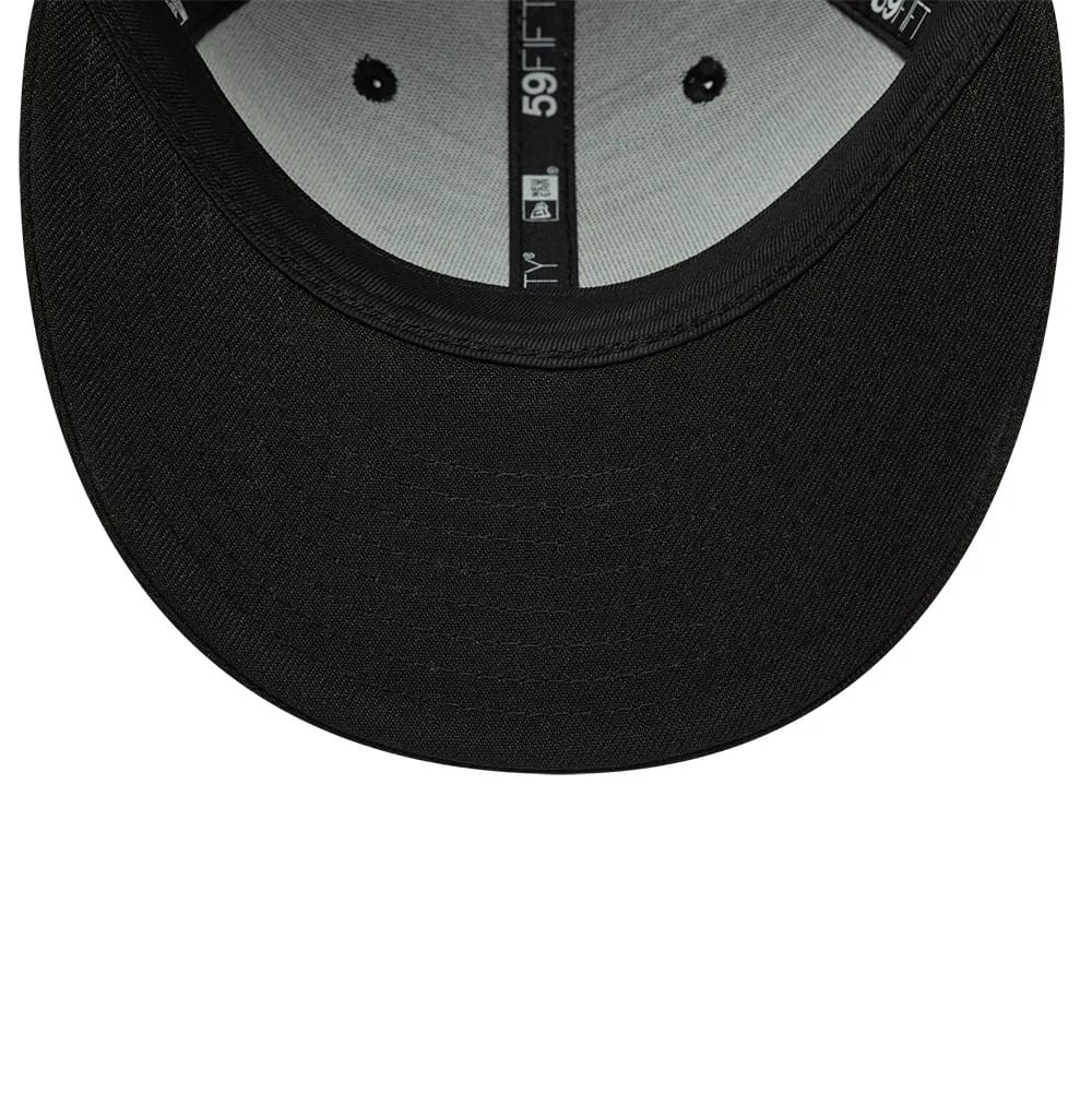 This is a New Era Black Low Profile 59FIFTY Fitted Cap 7
