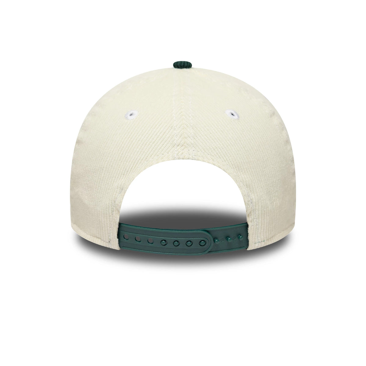 Pictured is this MLB LA Dodgers 9FORTY A-Frame cap in cream and dark green. 7