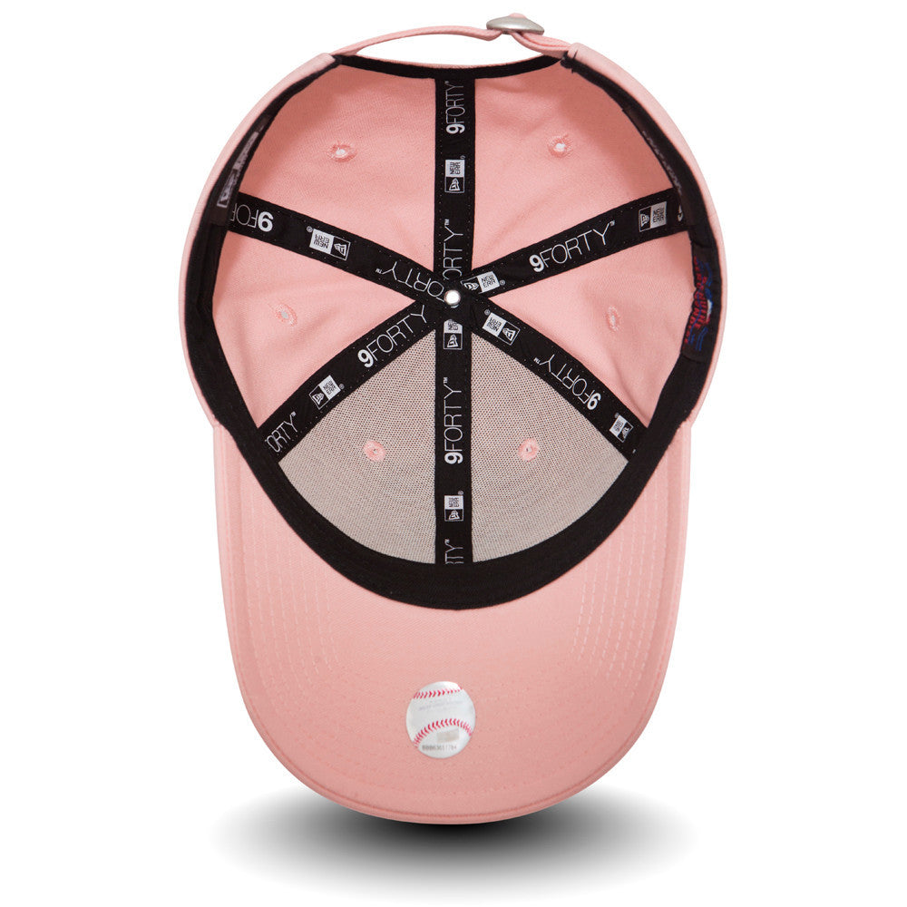 This is a New York Yankees Essential Womens Pink 9FORTY Cap 2