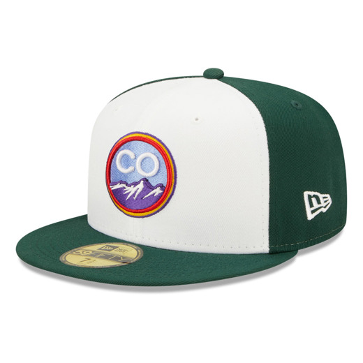 Colorado Rockies MLB City Connect Green 59FIFTY Fitted Cap