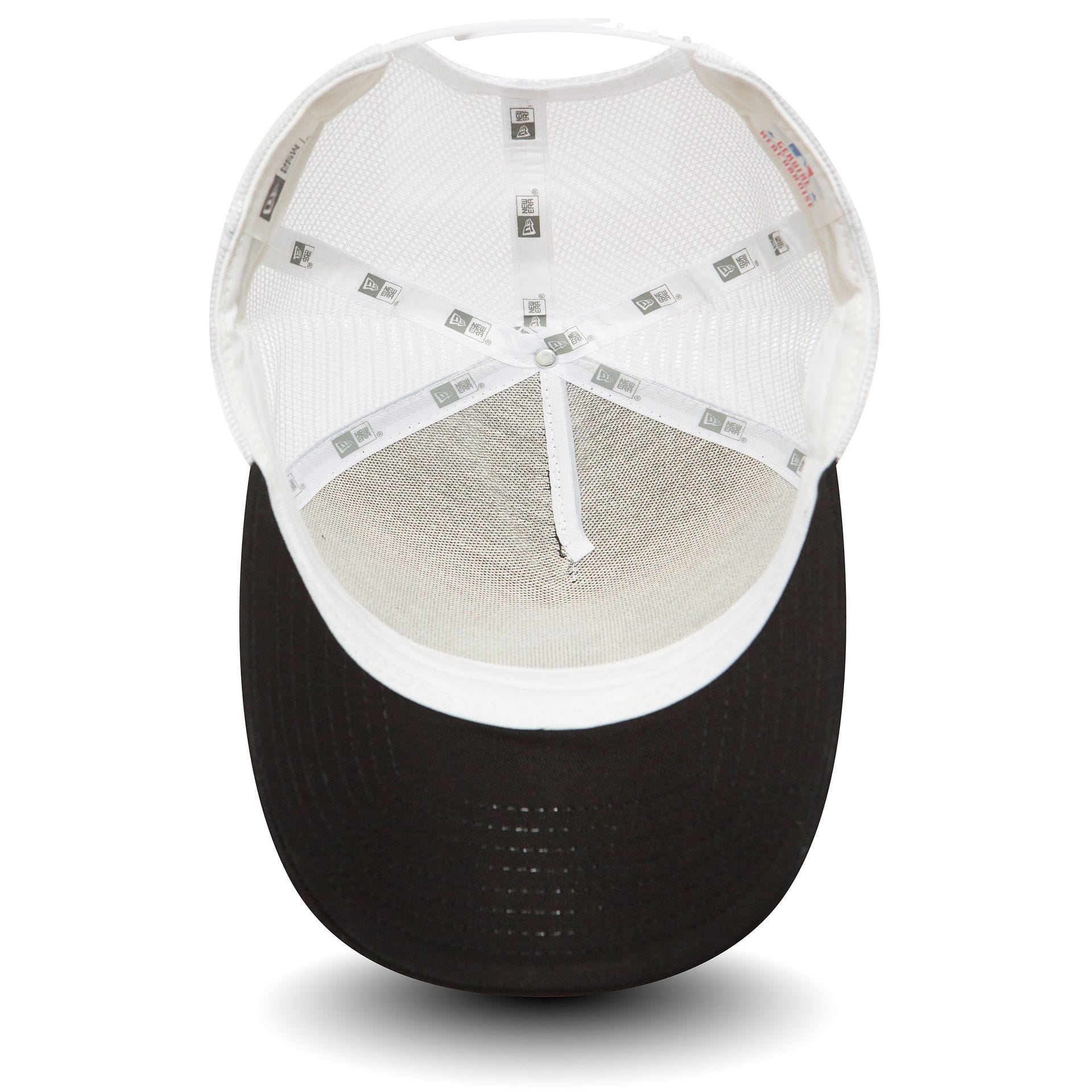 This is a LA Dodgers Clean Black A-Frame Trucker Cap 2