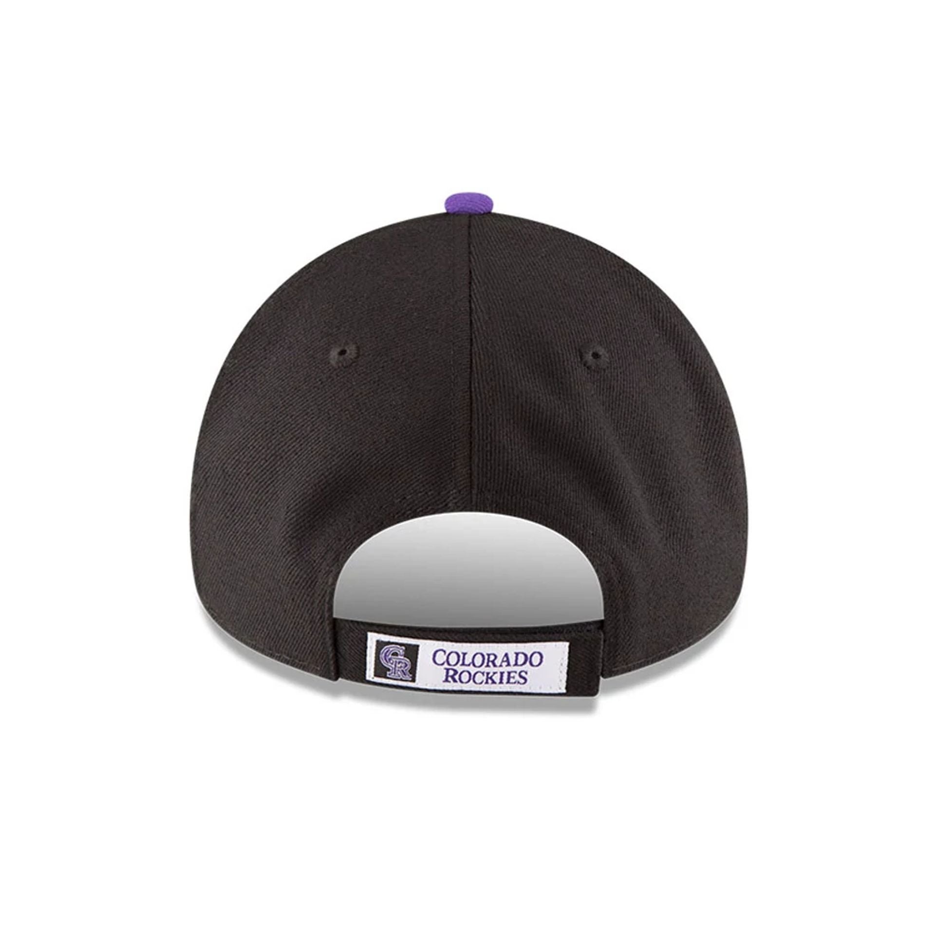 This is a Colorado Rockies The League Black 9FORTY Cap 4