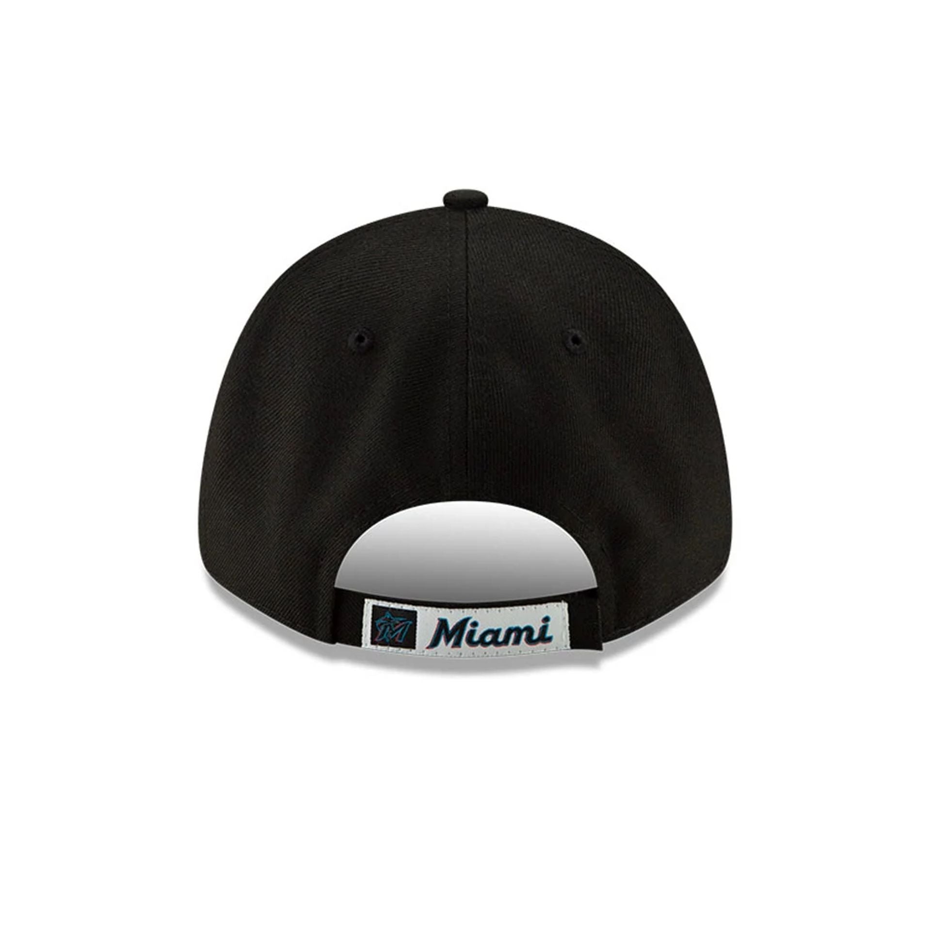This is a Miami Marlins League Black 9FORTY Cap 4