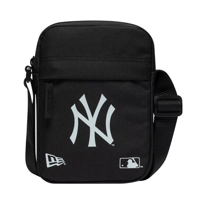 This is a New York Yankees Black Side Bag 1