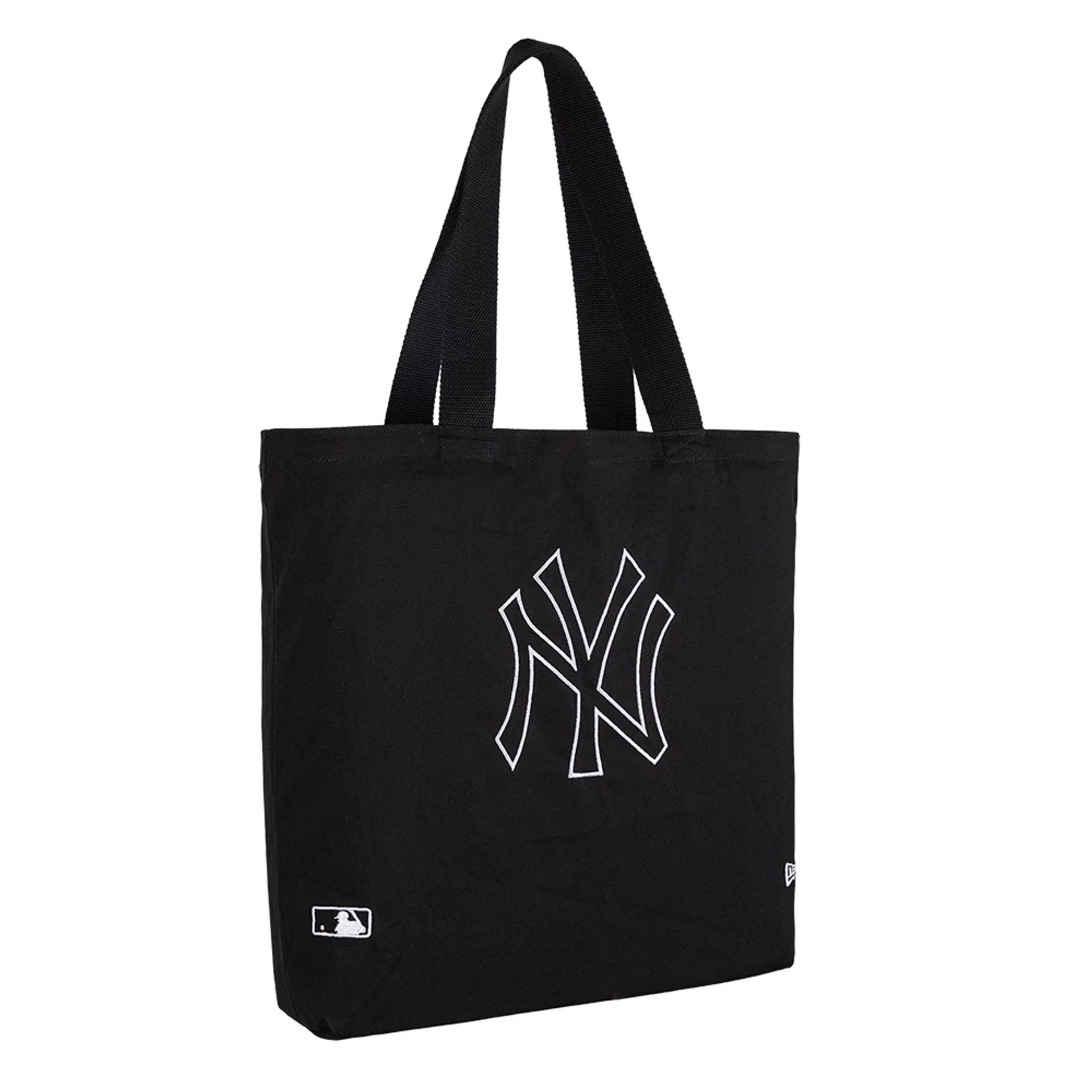 This is a New York Yankees MLB Canvas Black Premium Tote Bag 3