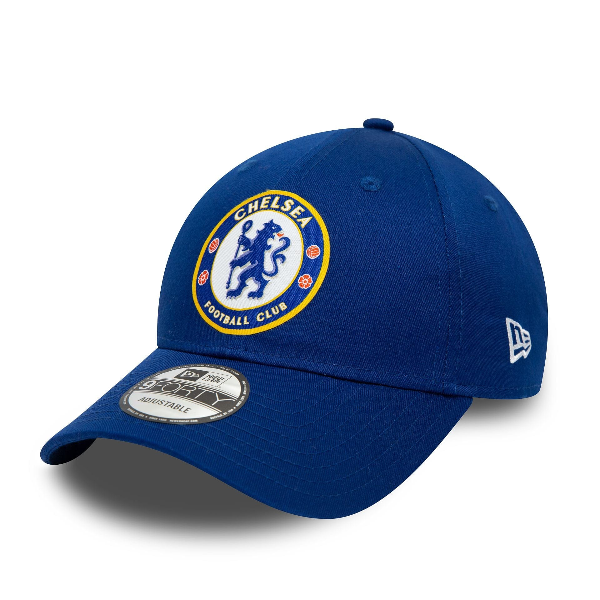 This is a Chelsea FC Blue 9FORTY Adjustable Cap 1
