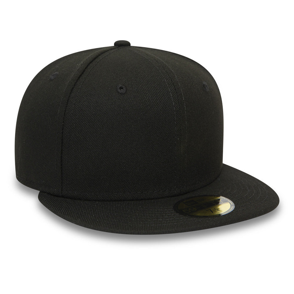 This is a New Era Blank Essential Black 59FIFTY Cap 3