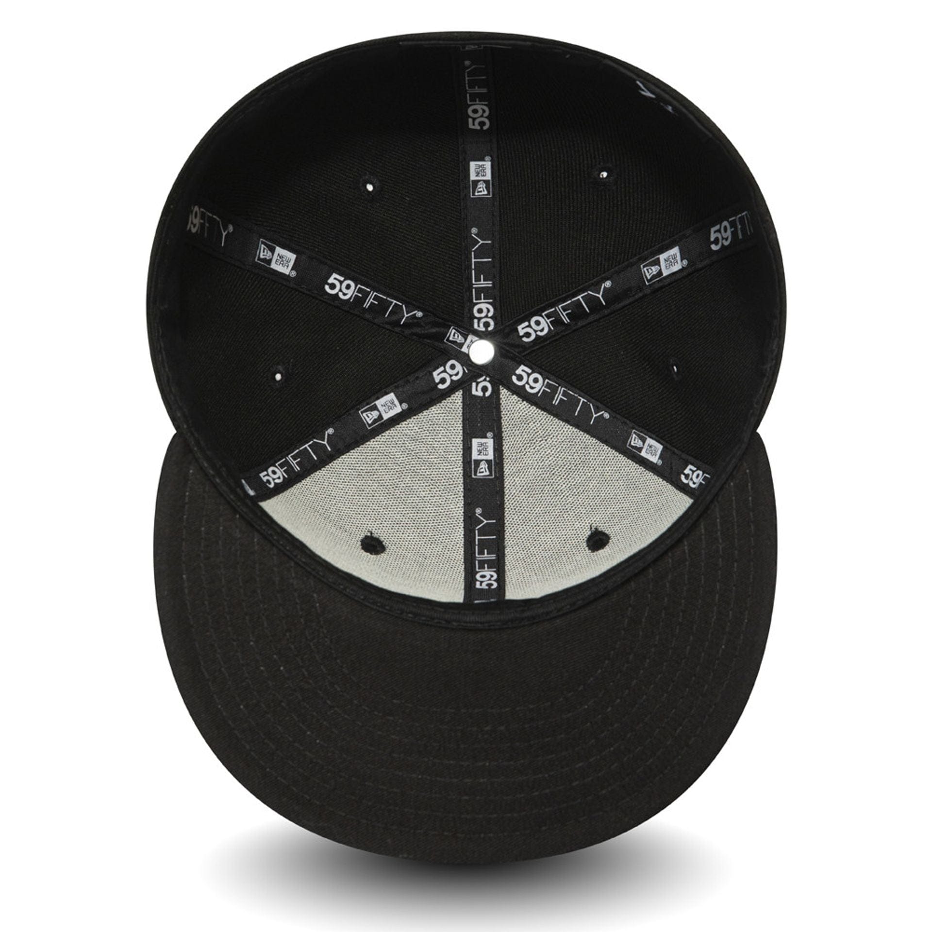 This is a New Era Essential Black 59FIFTY Cap 5