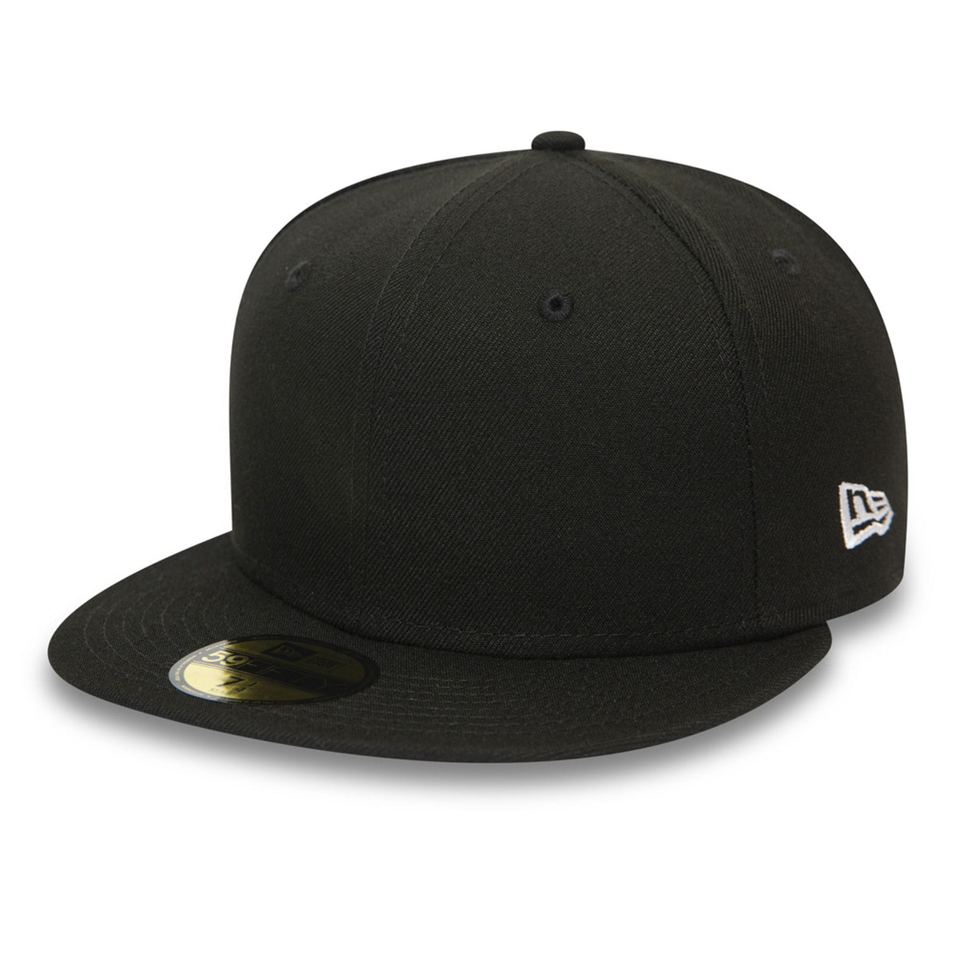 essentials New Era 59FIFTY ブラック 7 1/2 New Era Essential Blank Black 59FIFTY Fitted Cap | NEC EU